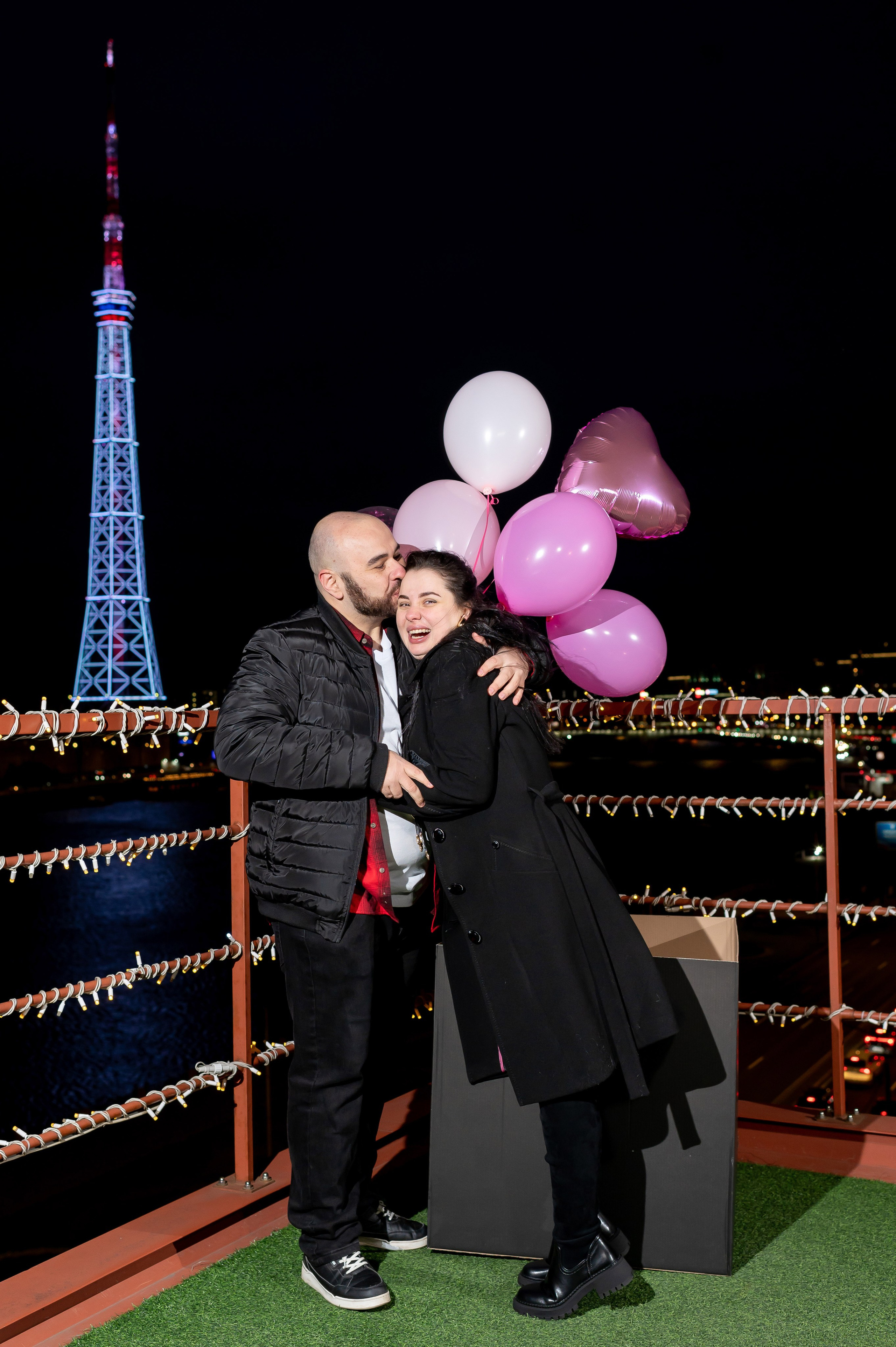 Гендер-пати на крыше Питера. Портретный, семейный и свадебный фотограф в Санкт-Петербурге и в Пушкине Ширяев Денис