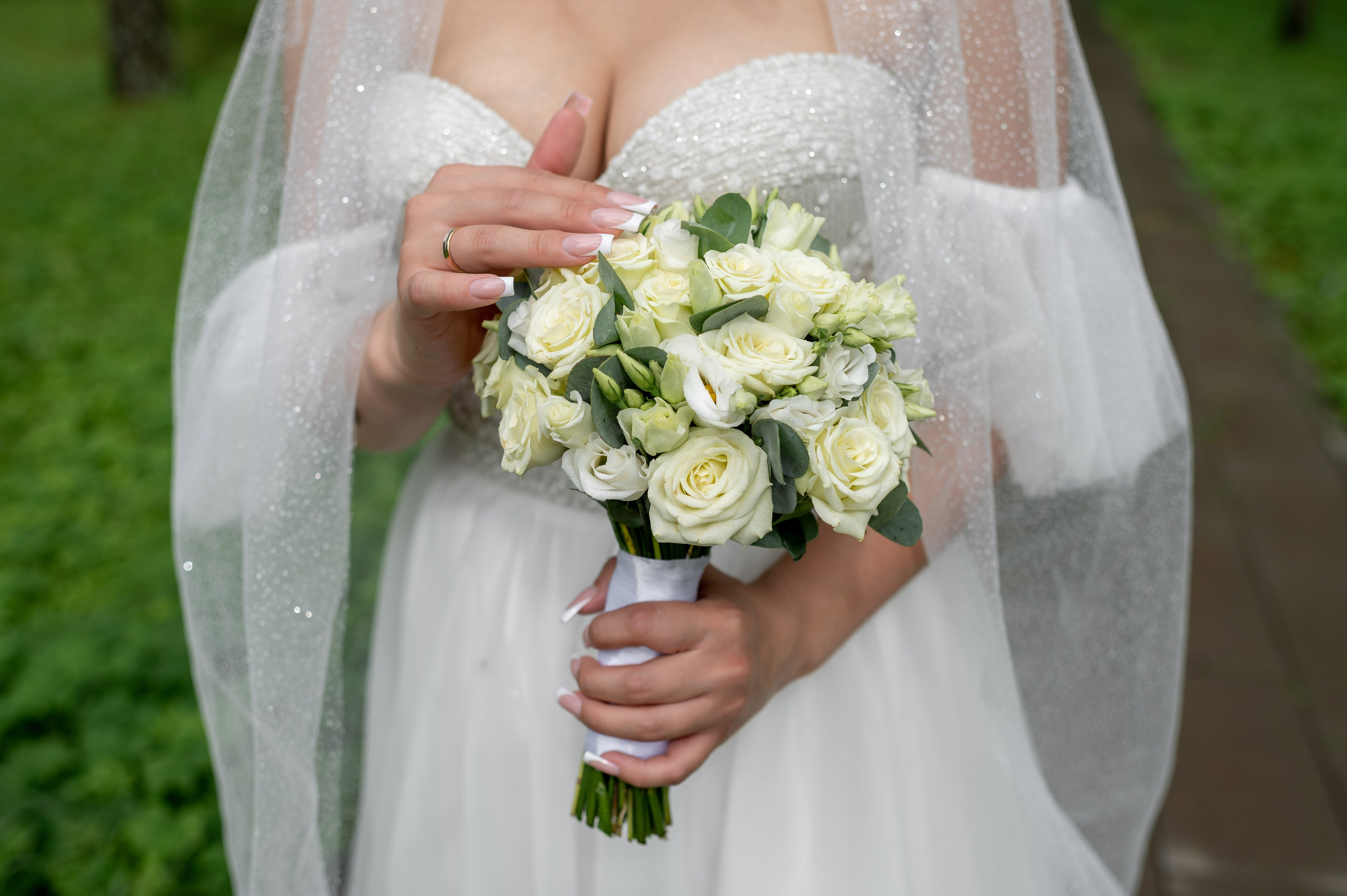 Ксения и Владислав (фотосессия в ЗАГСе и парке города Кингисеппа). Портретный, семейный и свадебный фотограф в Санкт-Петербурге и в Пушкине Ширяев Денис