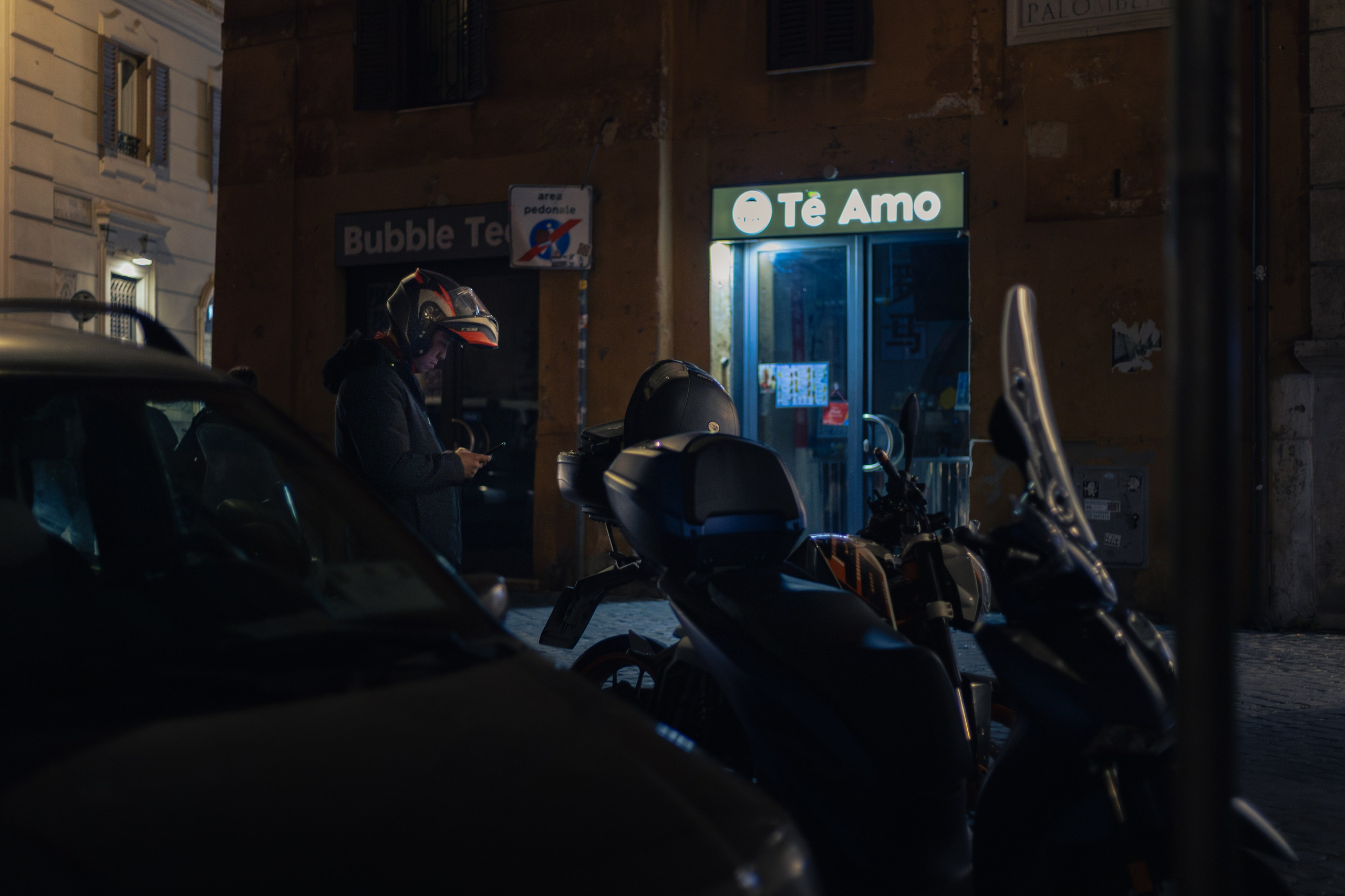 Streets of Rome. Magic photos