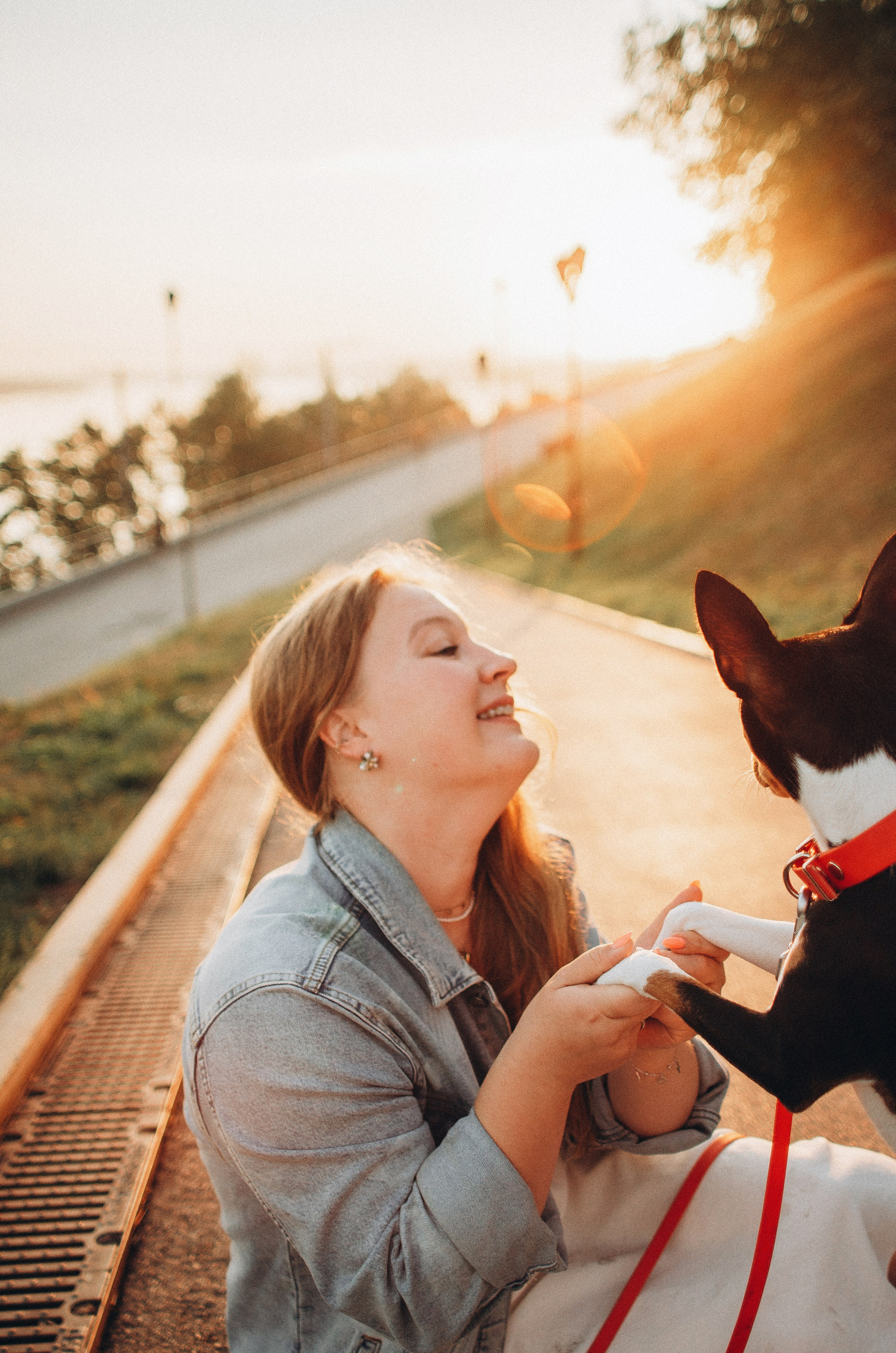 Лена, Никита и Эсма. Фотограф-анималист Богданова Полина