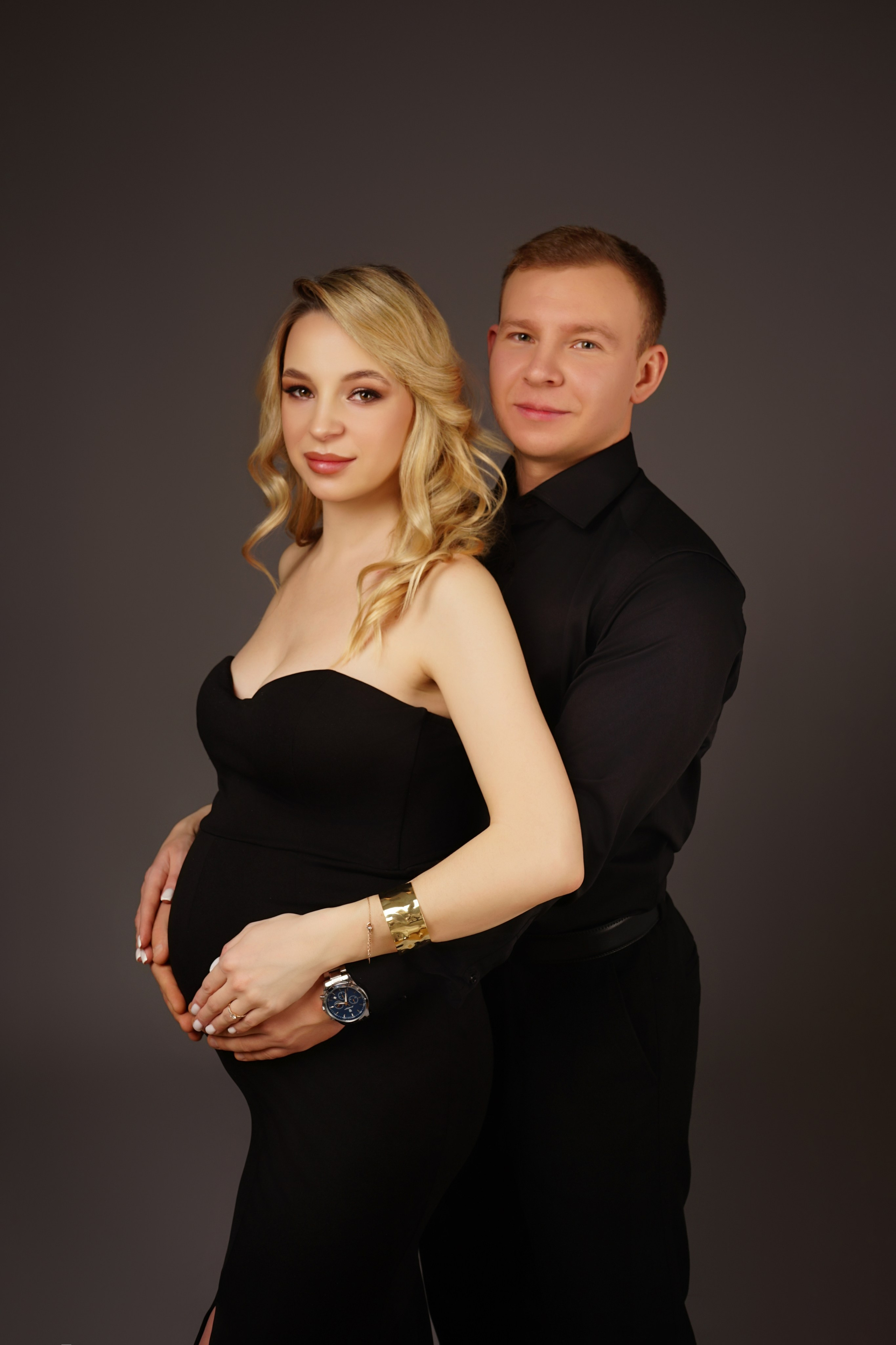 Съёмка беременности в моей фотостудии «НЕБО». Женский фотограф в Химках Алёна Ленёва