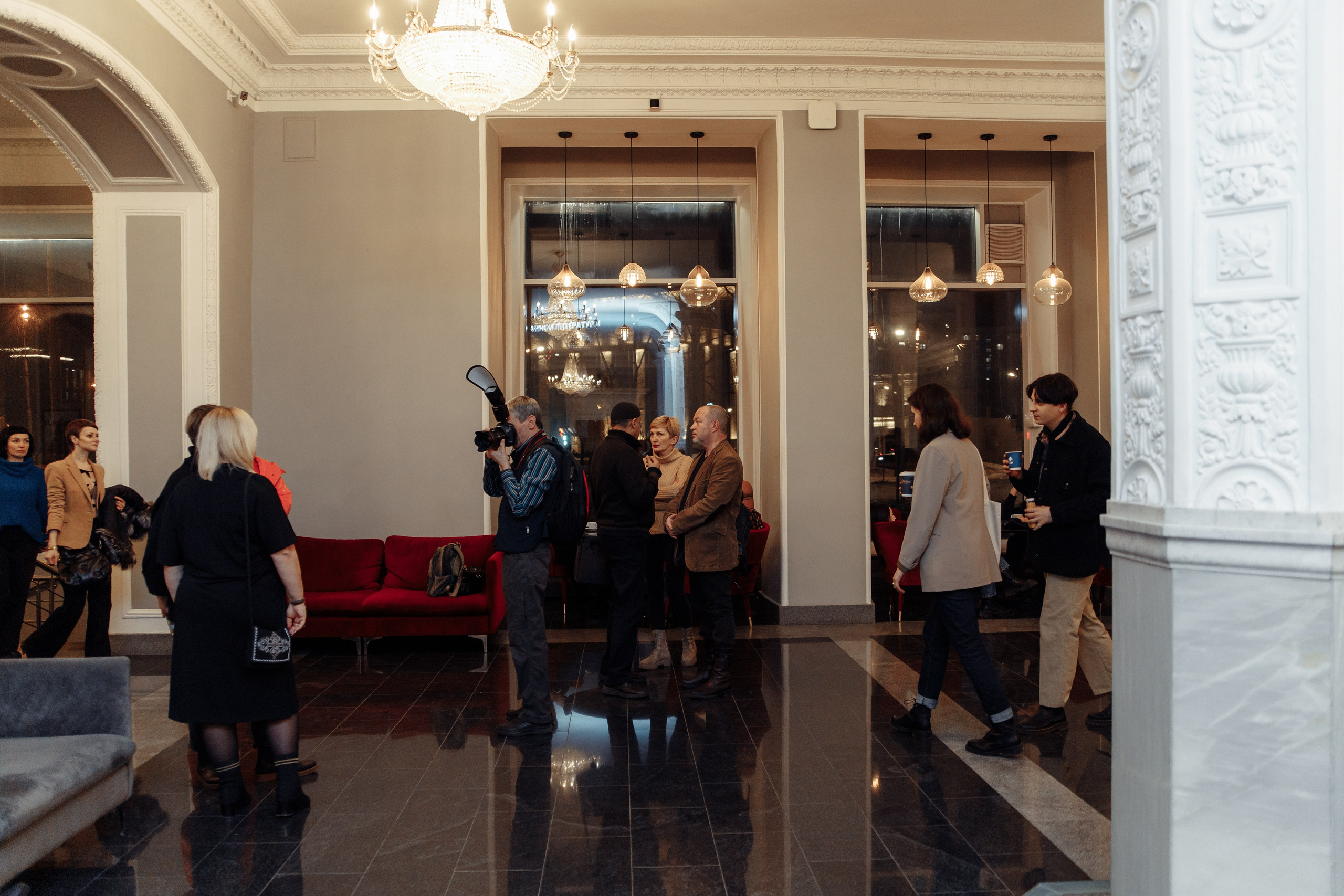 Премьера фильма Огонь. Фотограф в Москве Татьяна Драгунова