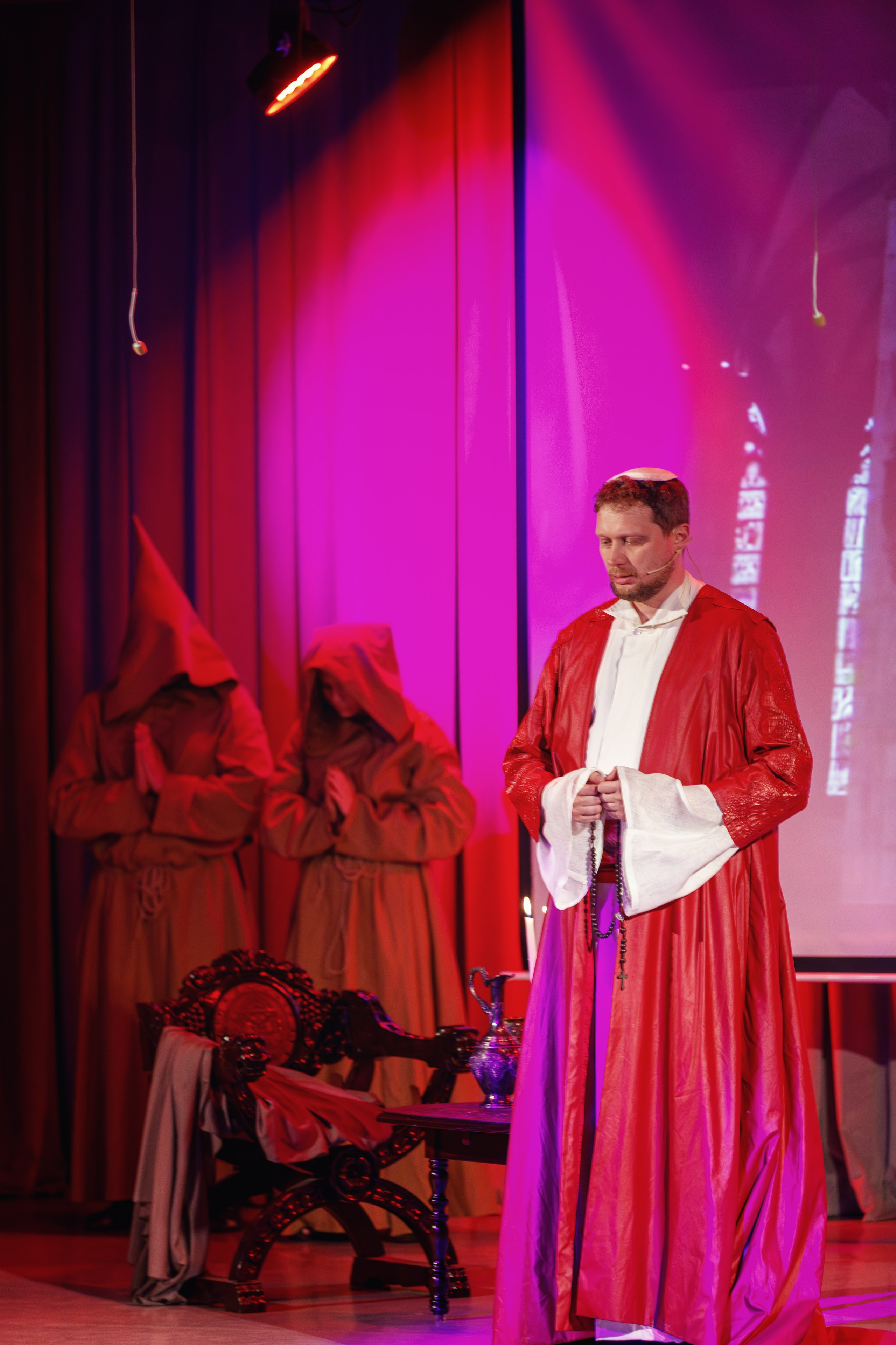 Мюзикл. Скрипка Паганини. Бэкстейдж. Фотограф портретист в Троицке и Москве Иван Парусиди