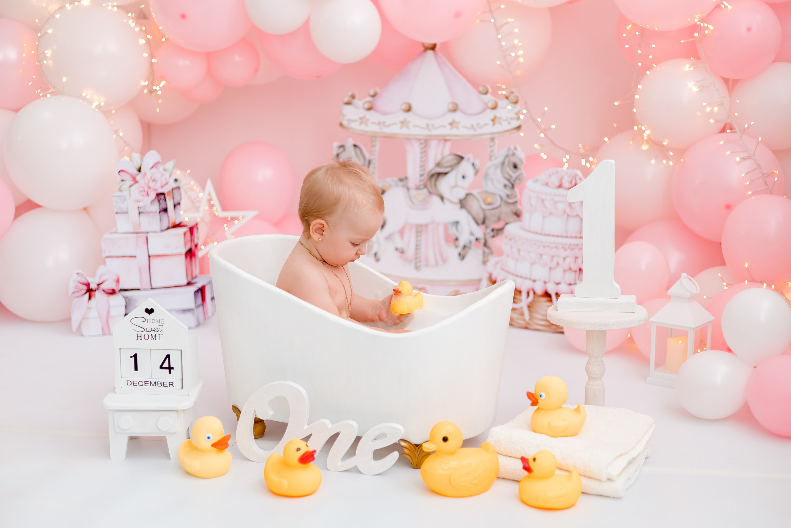 Есения, 1 годик. Семейный и детский фотограф в Железногорске Саламахо Ольга