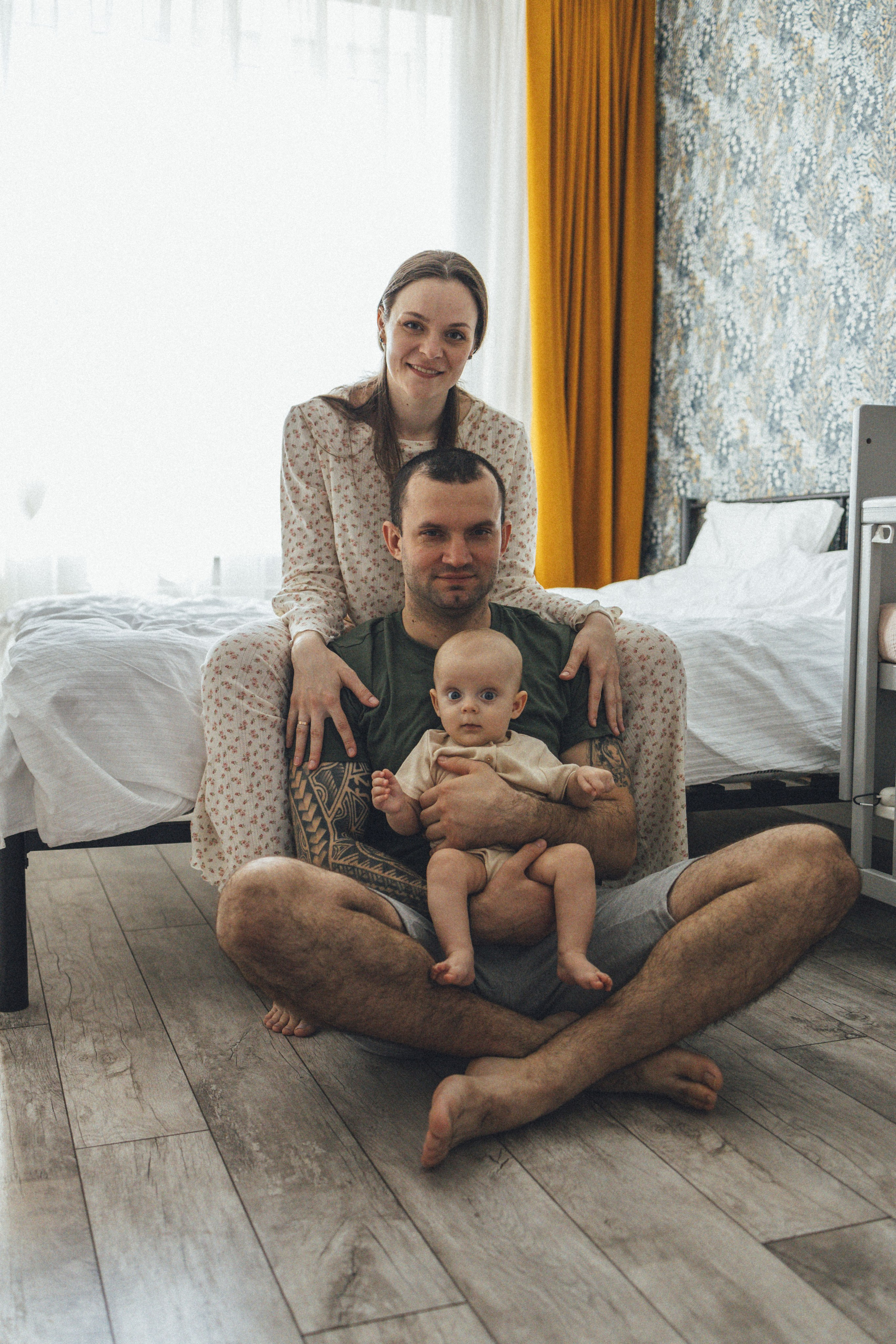 Юля + Женя + Марк. Семейный фотограф Елена Баган Волгоград