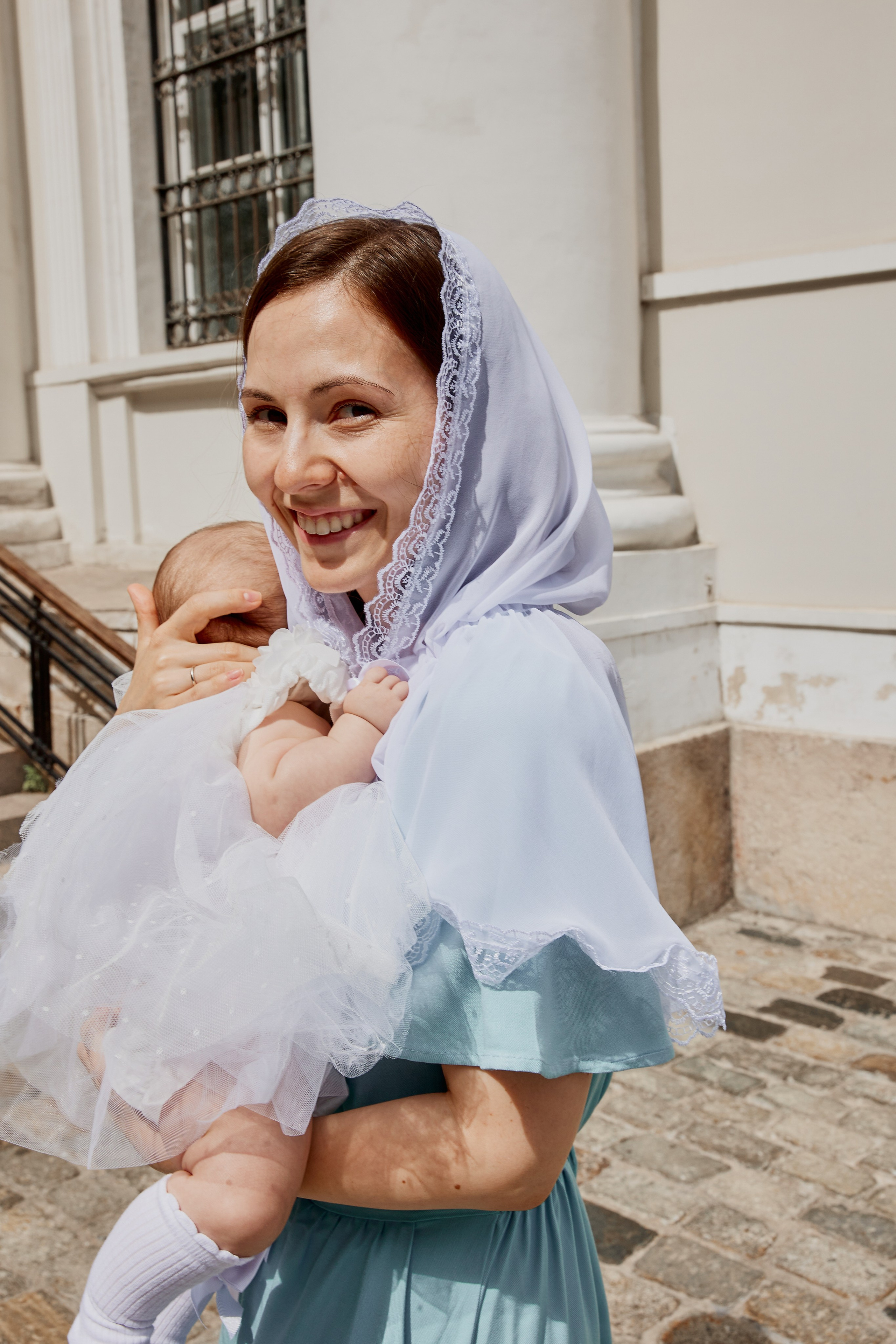 Крещение Анюты. Семейный фотограф в Москве Вера Гук