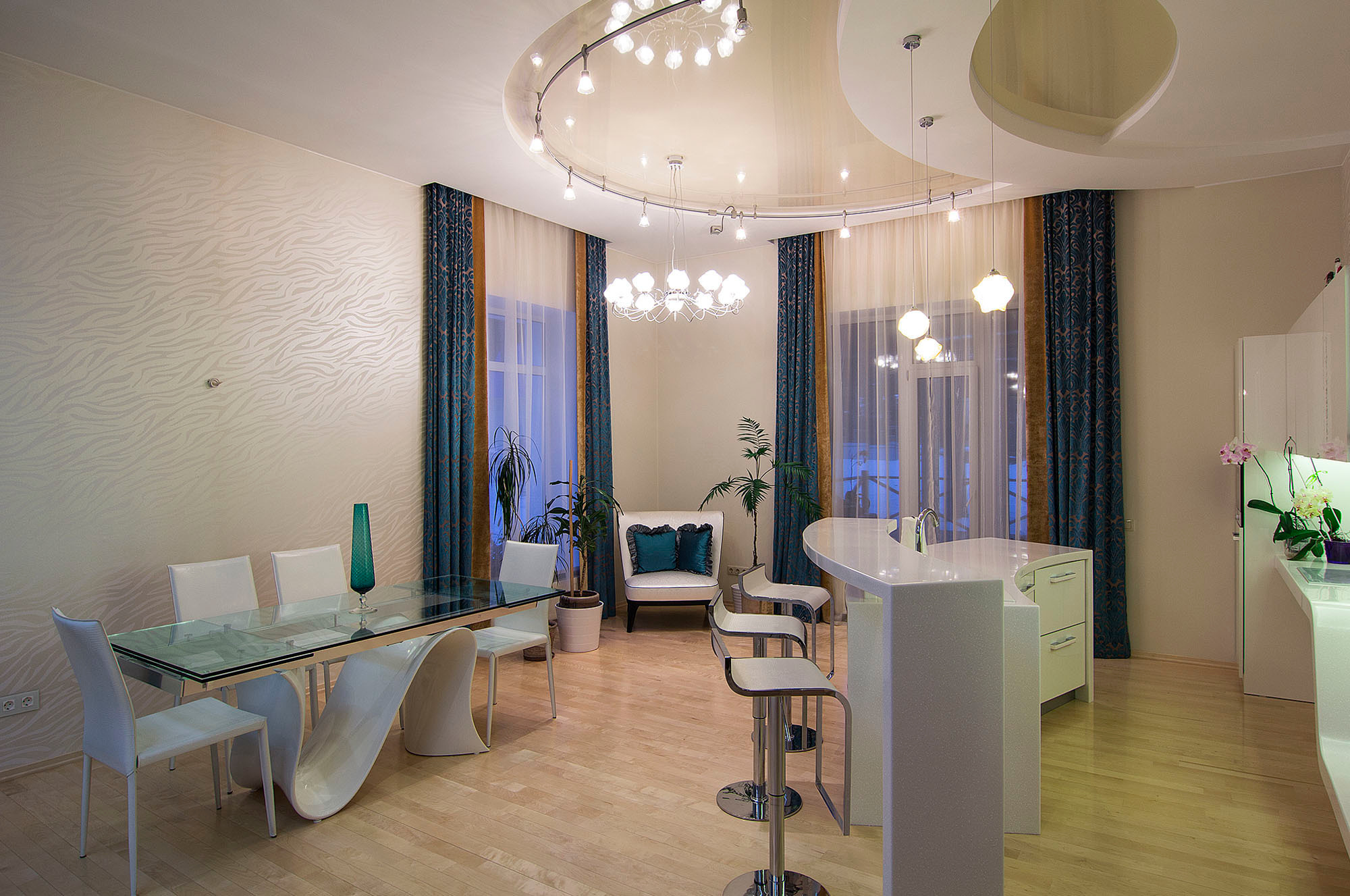 Серебряный бор. Дизайнер интерьера Диана Миронова Москва