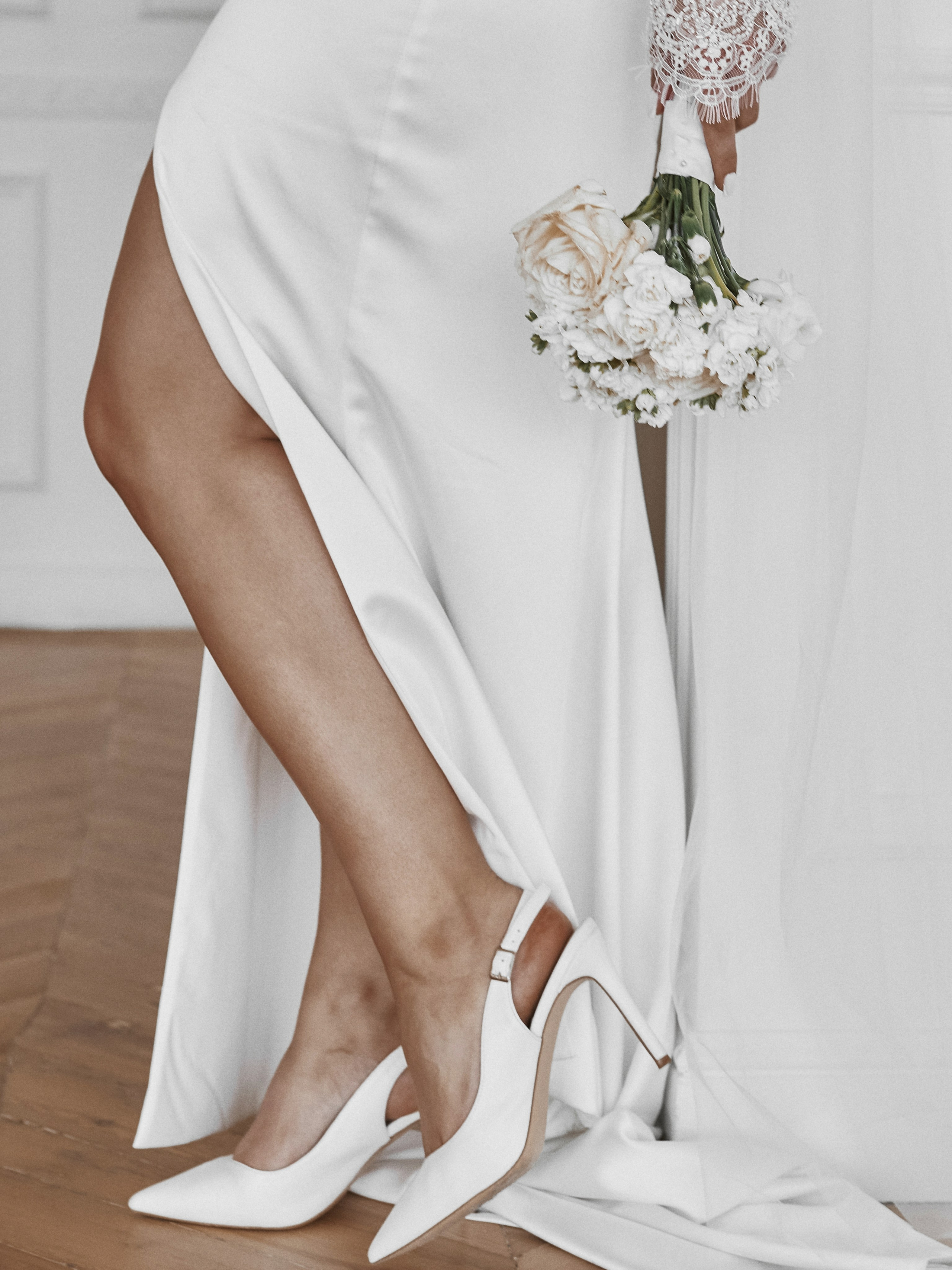 Портрет жениха и невесты в свадебном образе