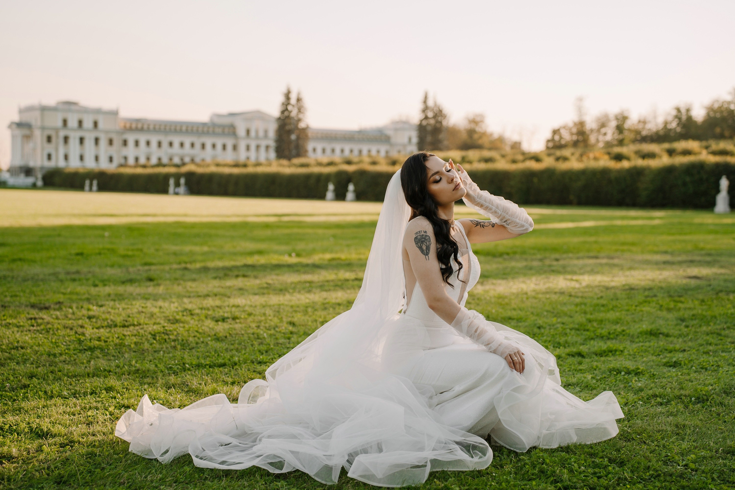 Свадьба в усадьбе Архангельское. Свадебный и семейный фотограф в Москве Светлана Зоткина