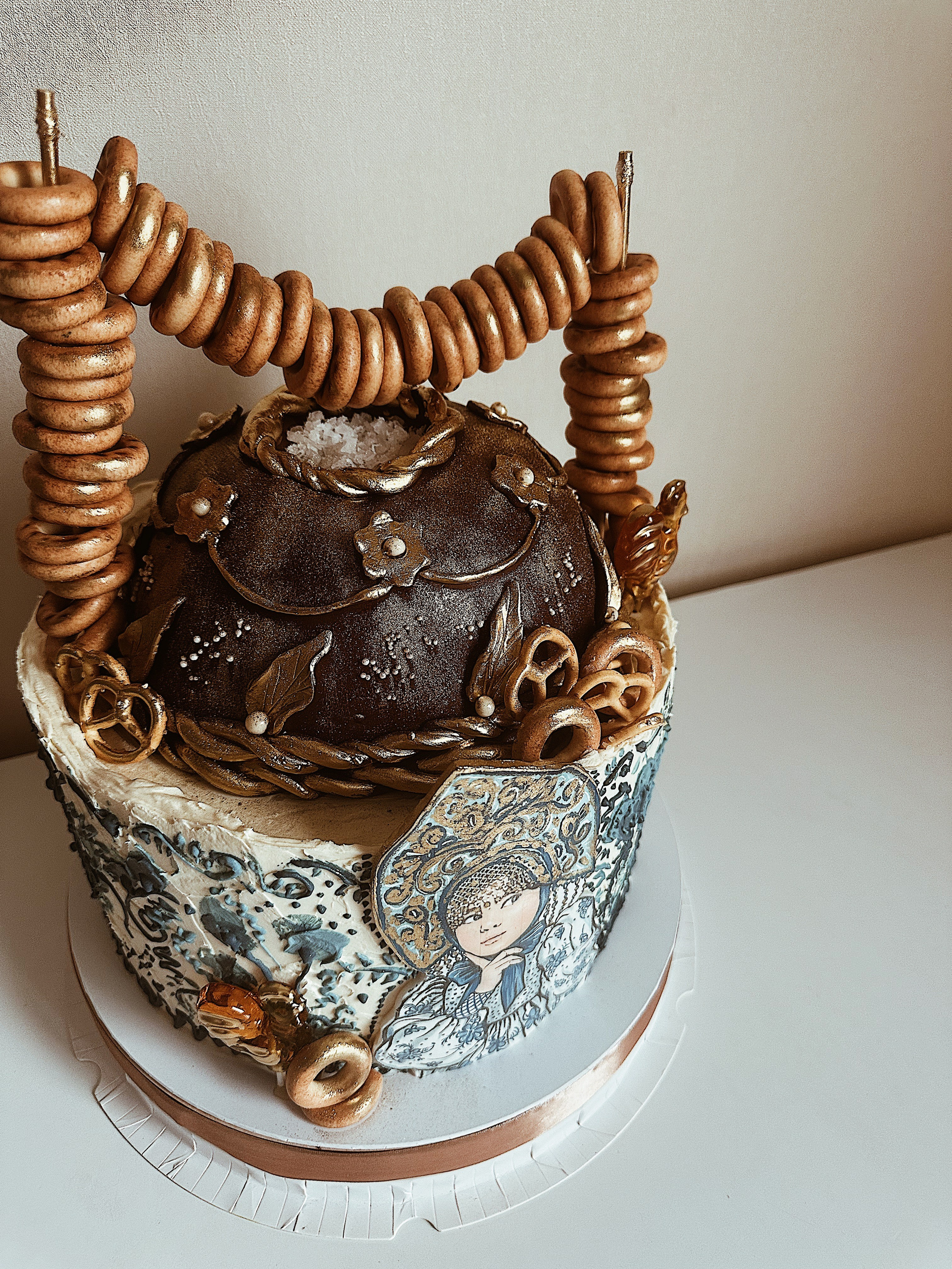 Торт А-ля Рус. Арт-кондитер в Москве Маша Шафран