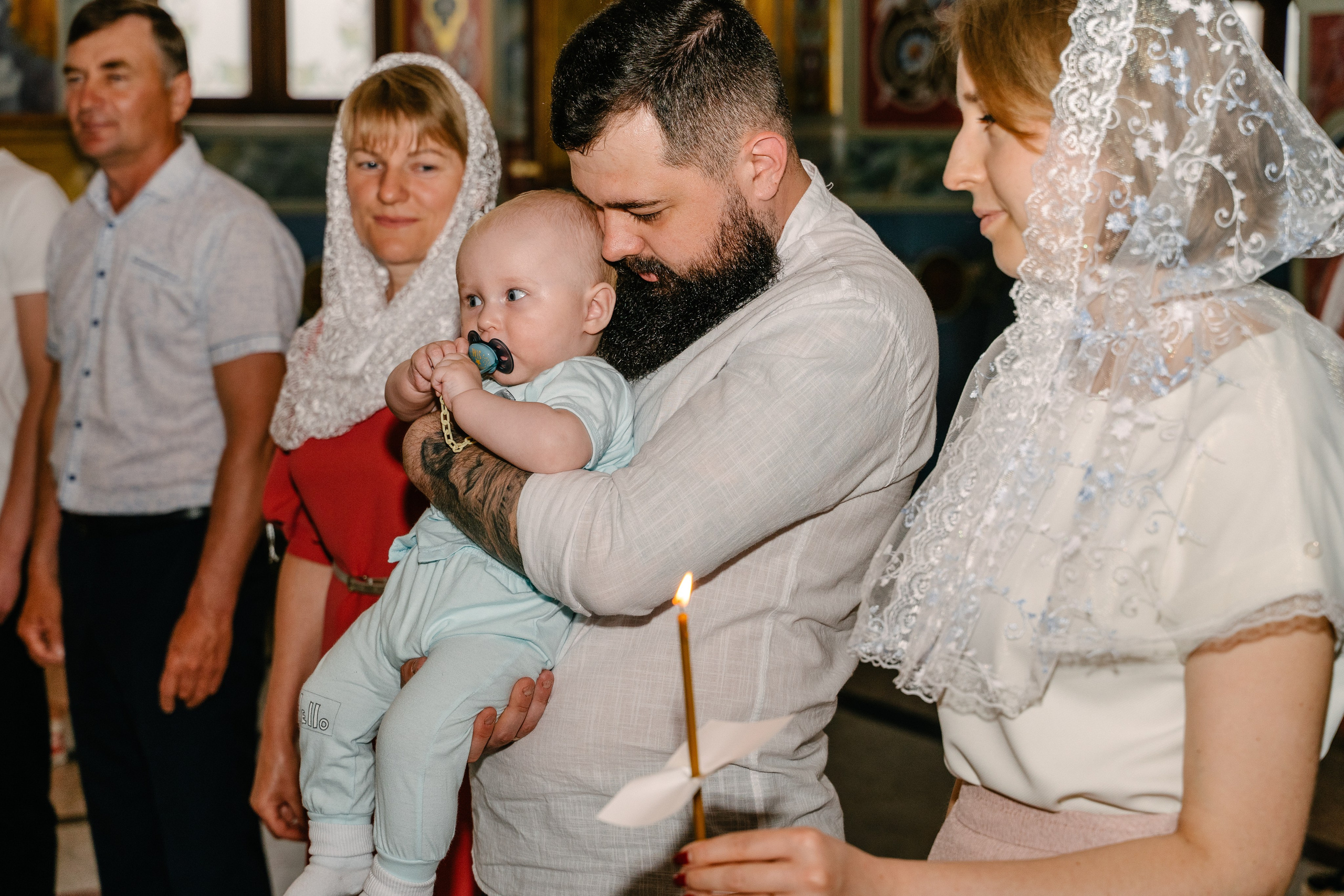 Крещение Федора. Свадебный фотограф Юлия Копылова