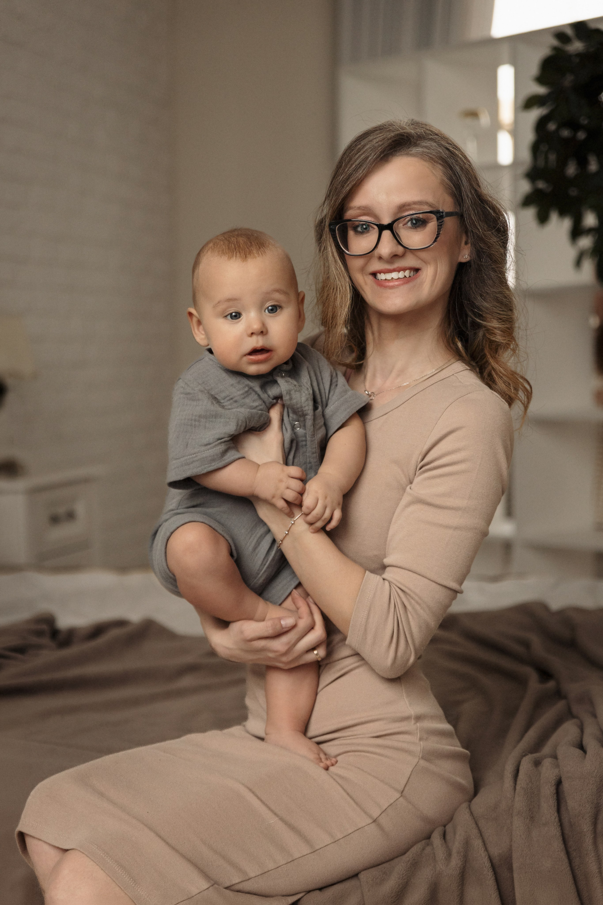 Семейная фотосессия дома. Семейный фотограф в Москве Трубинова Екатерина