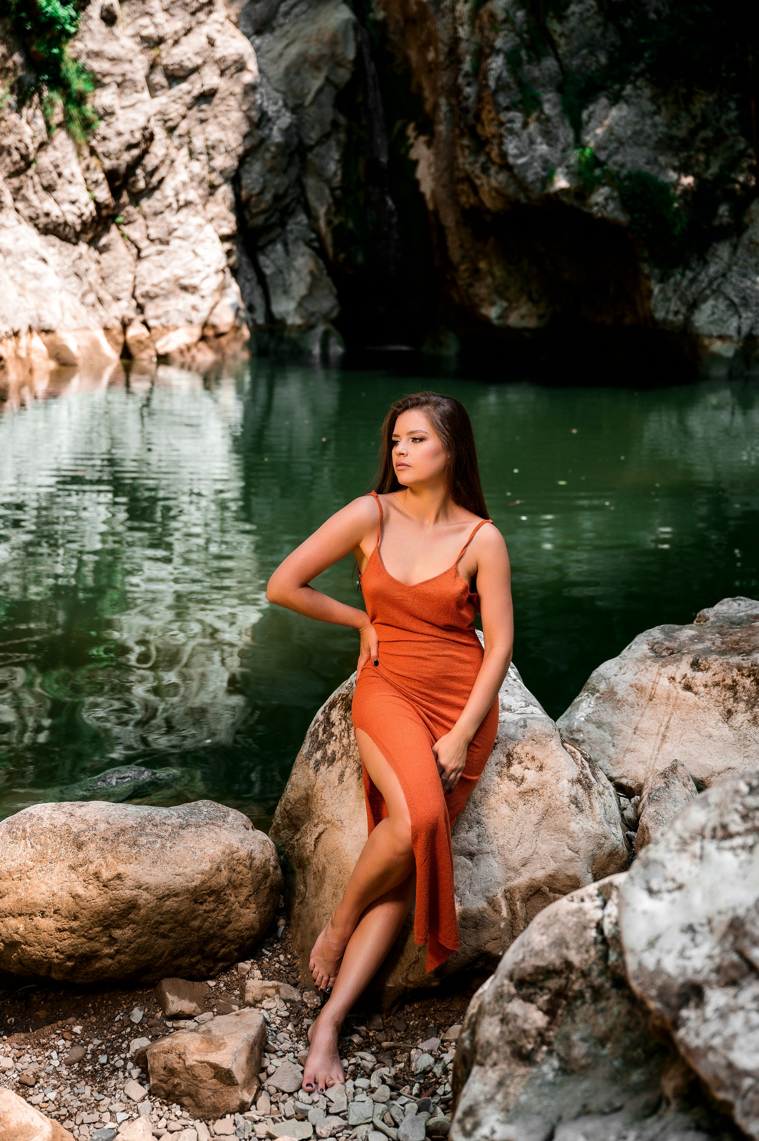 Люда Агурские водопады. Наталья Слесаренко фотограф в Сочи