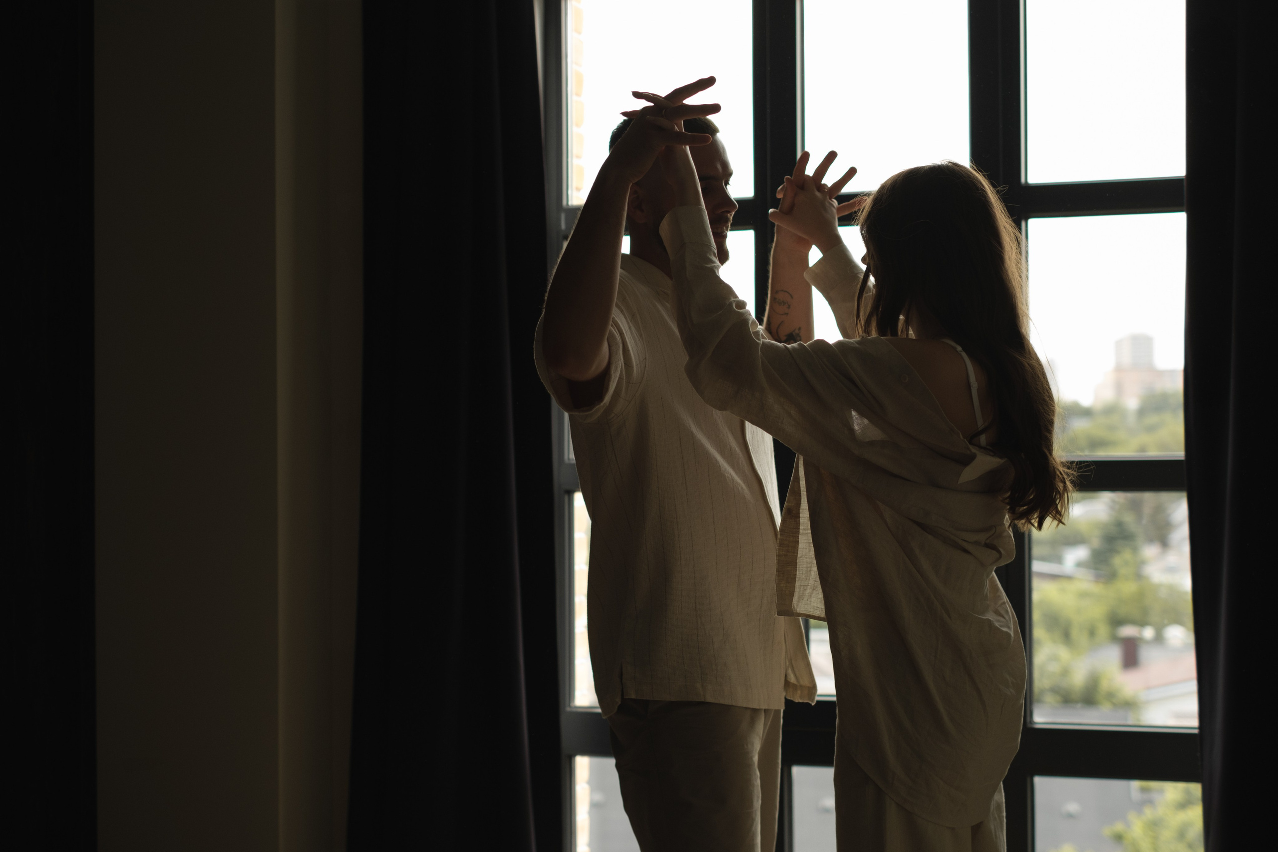 Саша и Диана. Фотограф в Москве. Женский и мужской портрет, лавстори (love story)