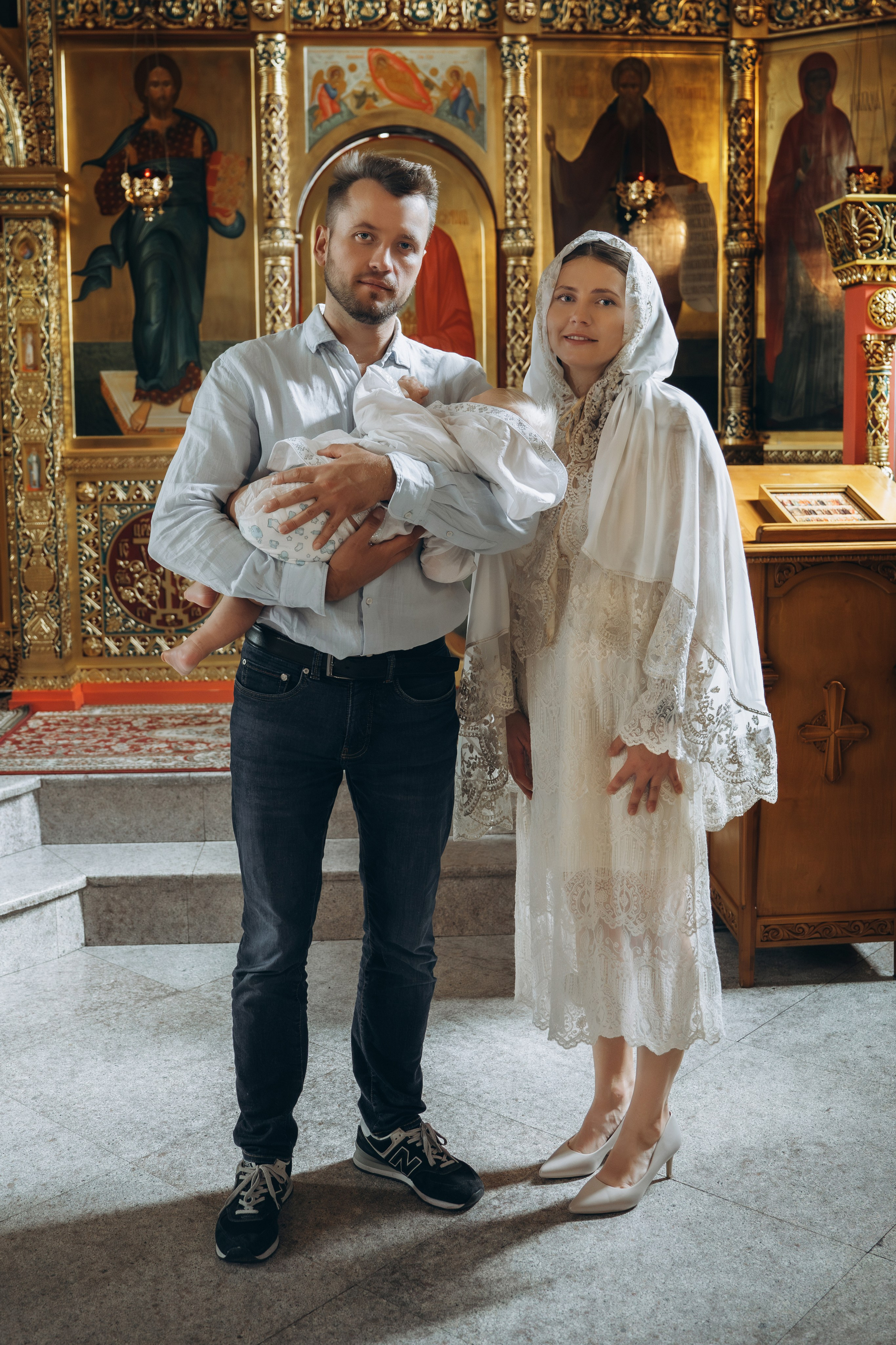 Крещение Александра. Фотограф Ольга Рубцова в Москве и Московской области