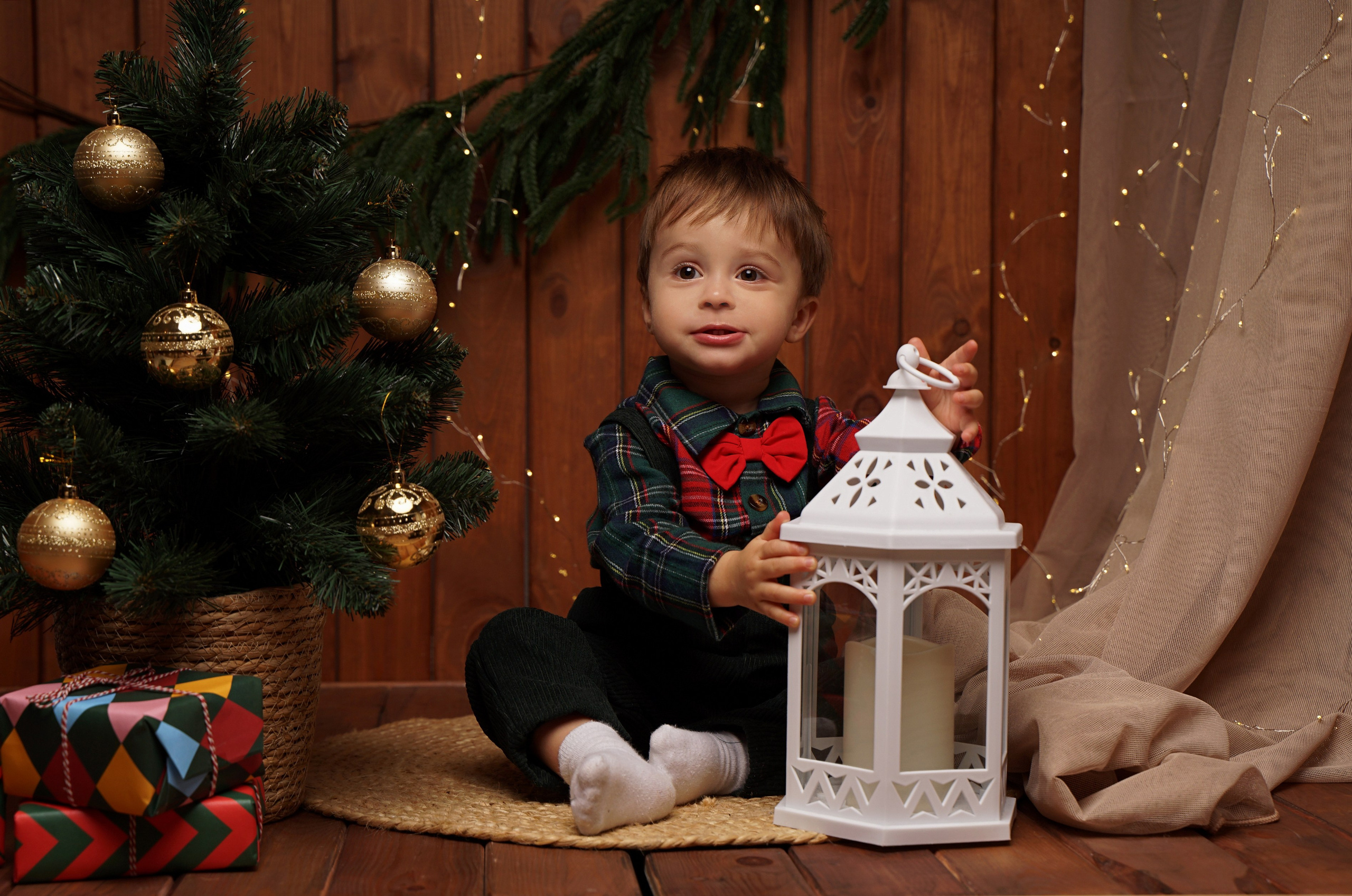 Новогодняя уютная. Студия детской фотографии