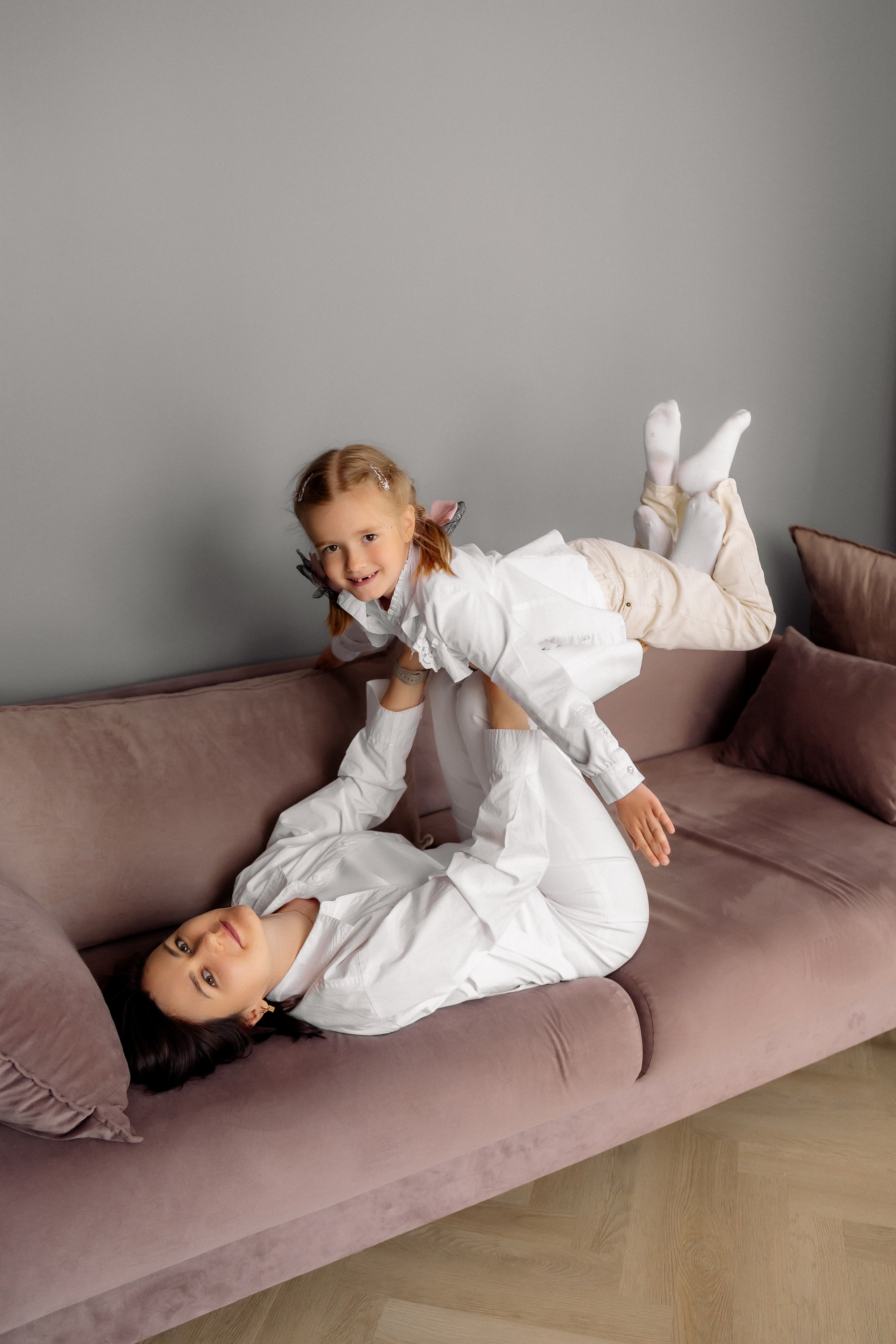 Семейная фотосессия с собачкой. Зотова Алена — семейный и женский фотограф в Зеленограде