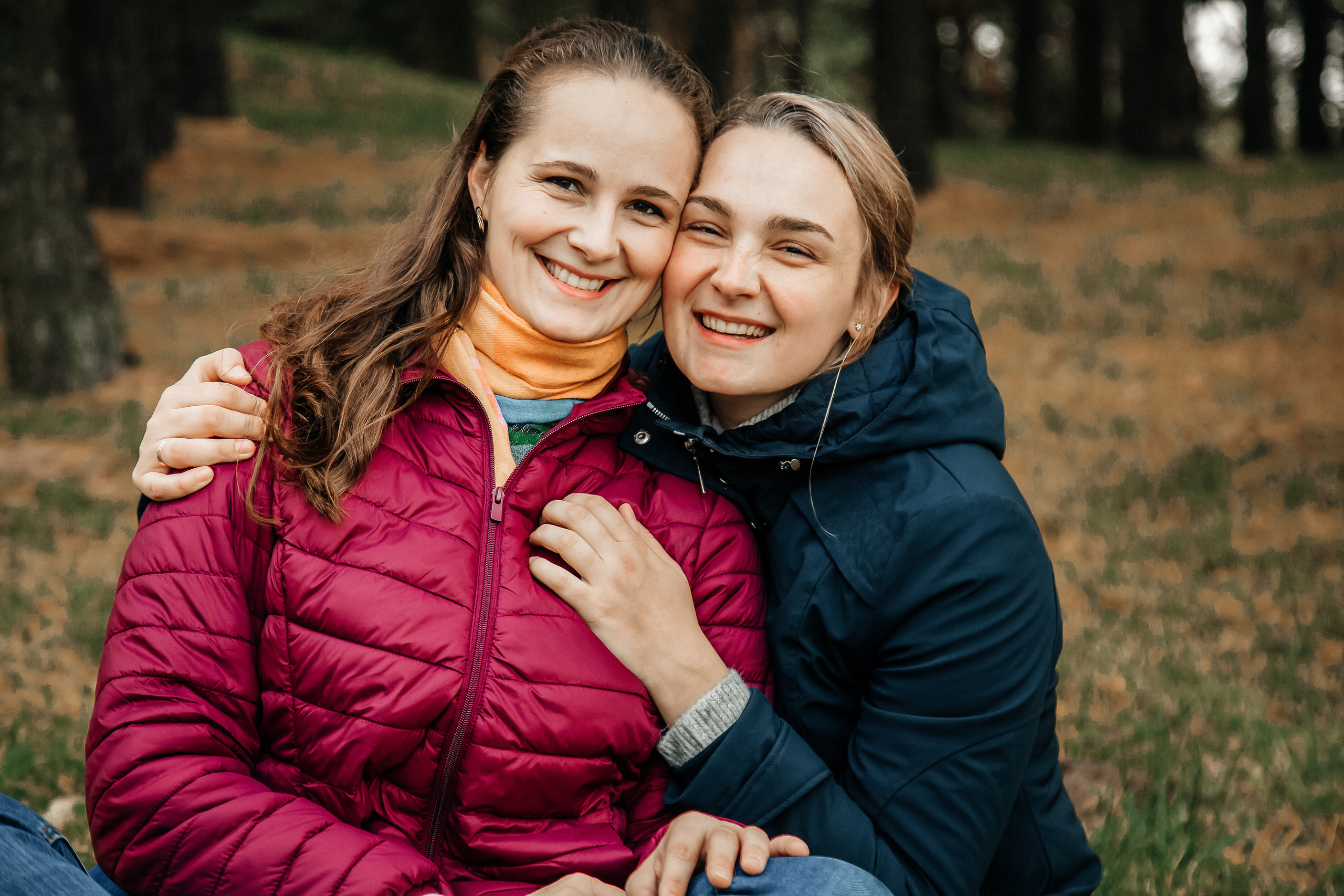 Анна с сестрой и детками. Свадебный и семейный фотограф в Минске Духович Татьяна