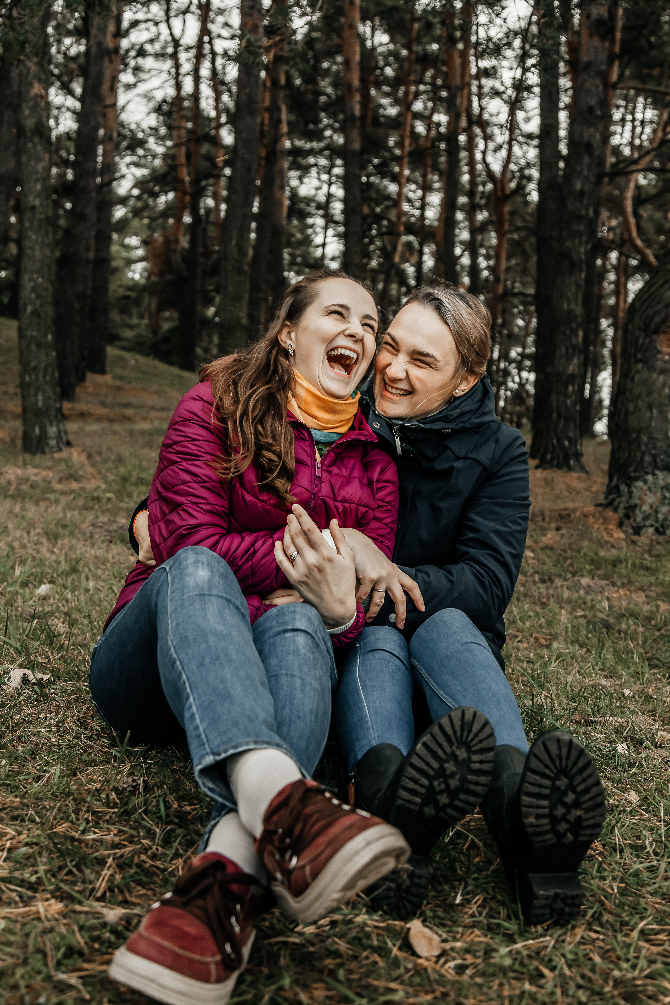 Анна с сестрой и детками. Свадебный и семейный фотограф в Минске Духович Татьяна