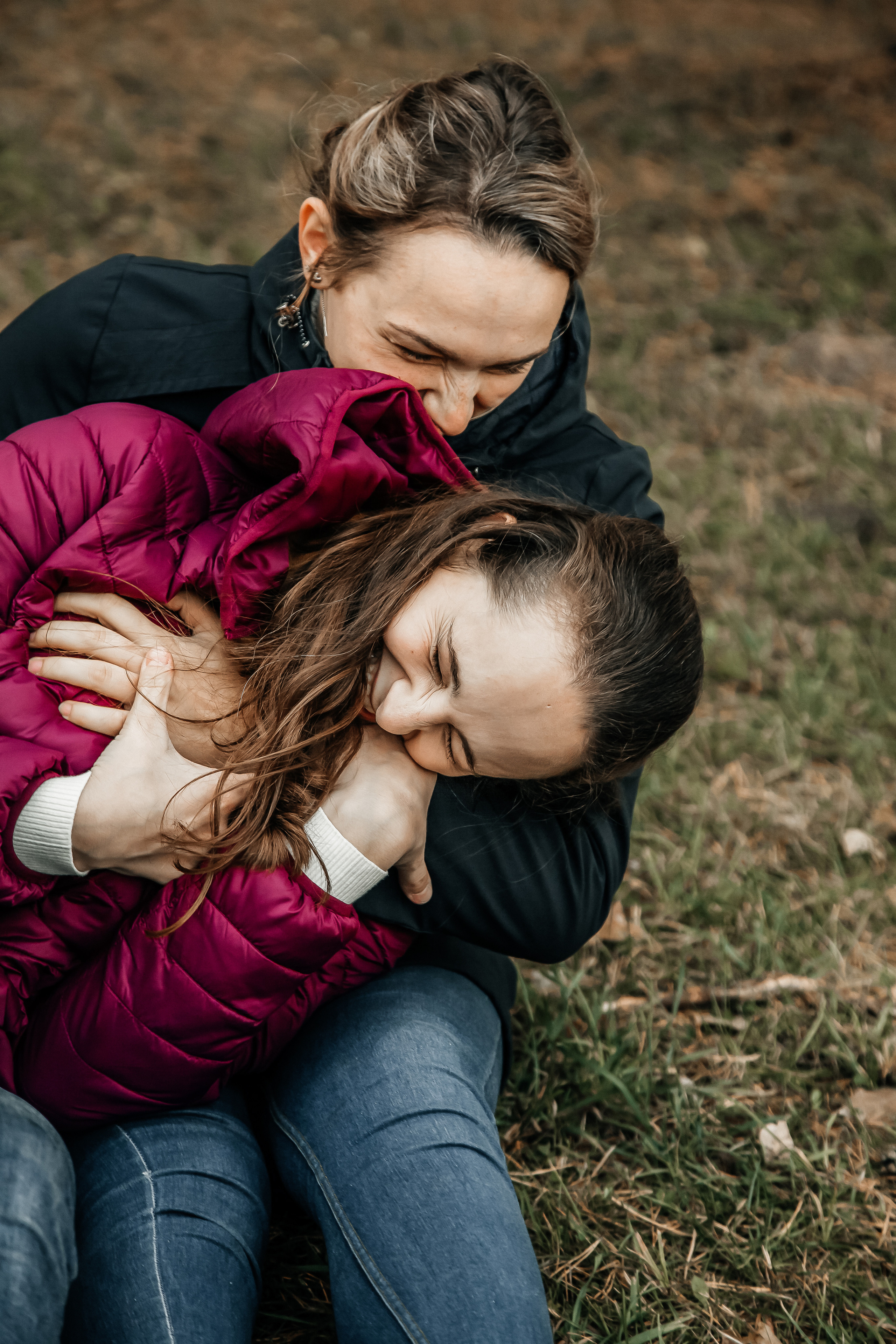 Анна с сестрой и детками. Свадебный и семейный фотограф в Минске Духович Татьяна