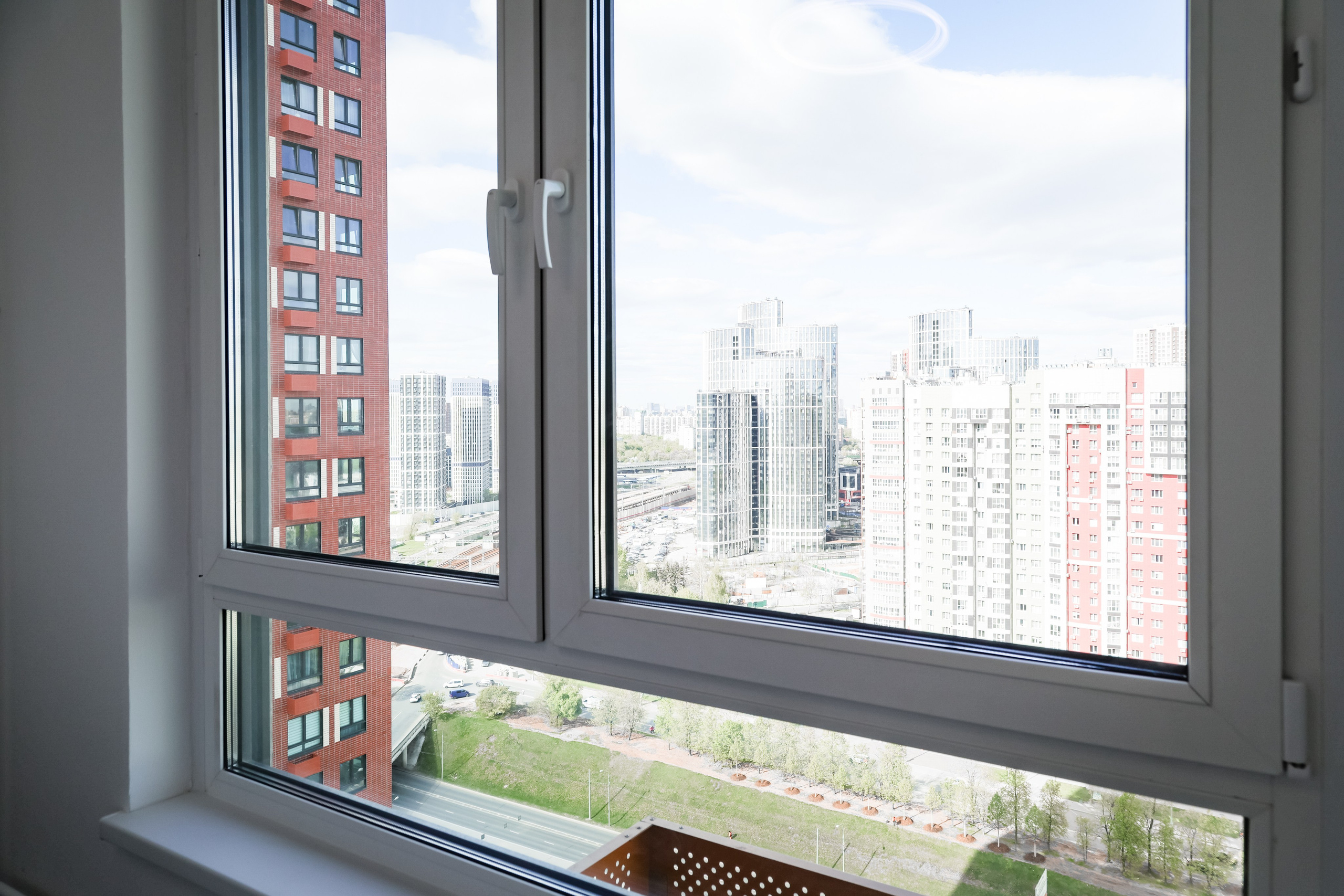 APARTMENT COMPLEX INTERIOR. Mixturecaptures