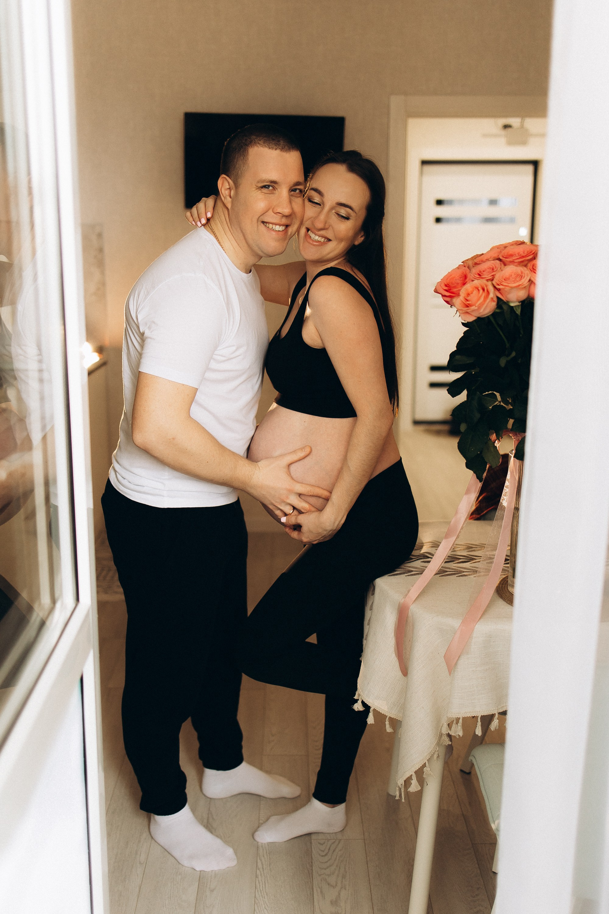 Гриша и Настя — домашняя съёмка. Семейный фотограф в Краснодаре Храмова Анна