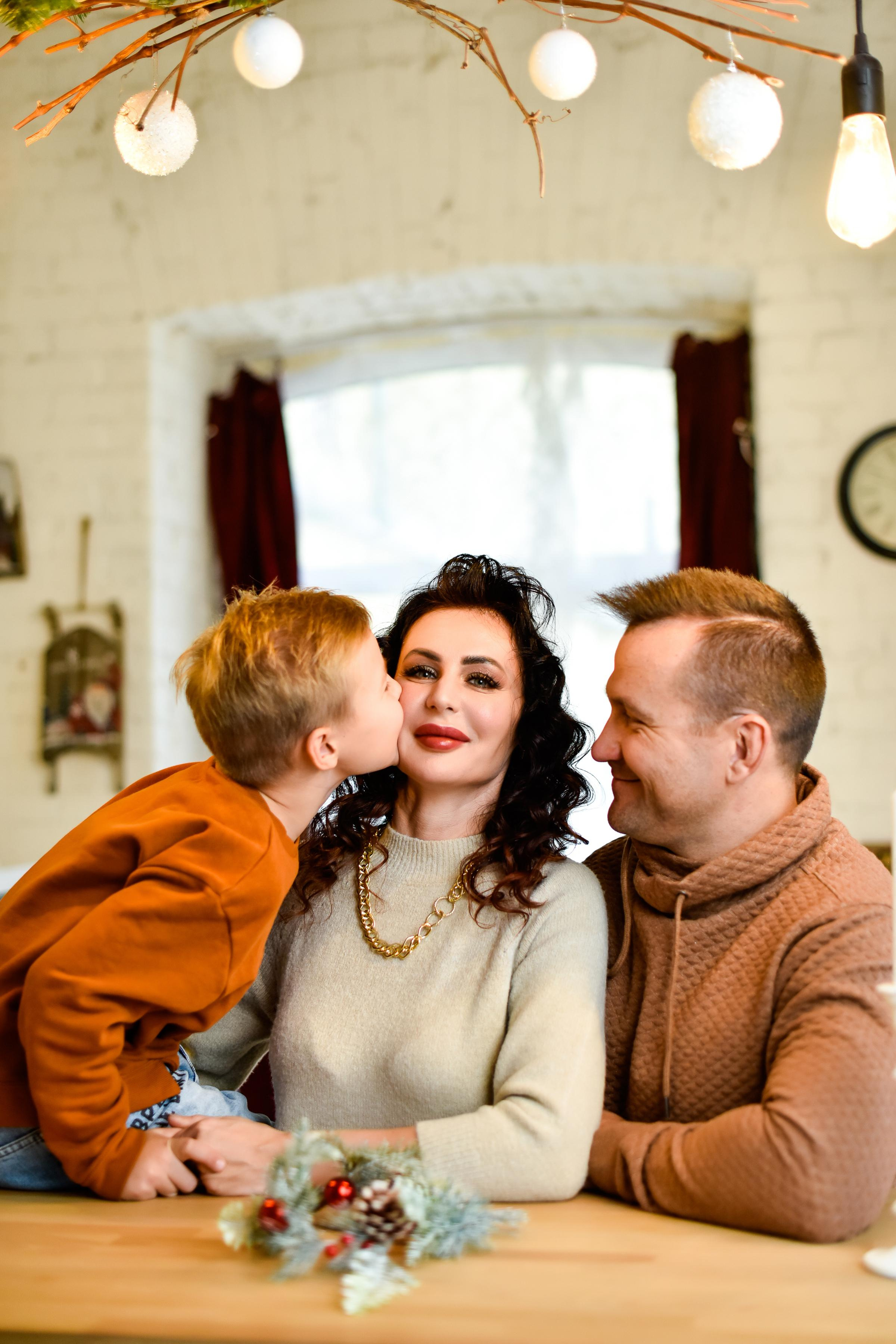 Счастливы вместе (Семья Юлии, новогодняя съемка)