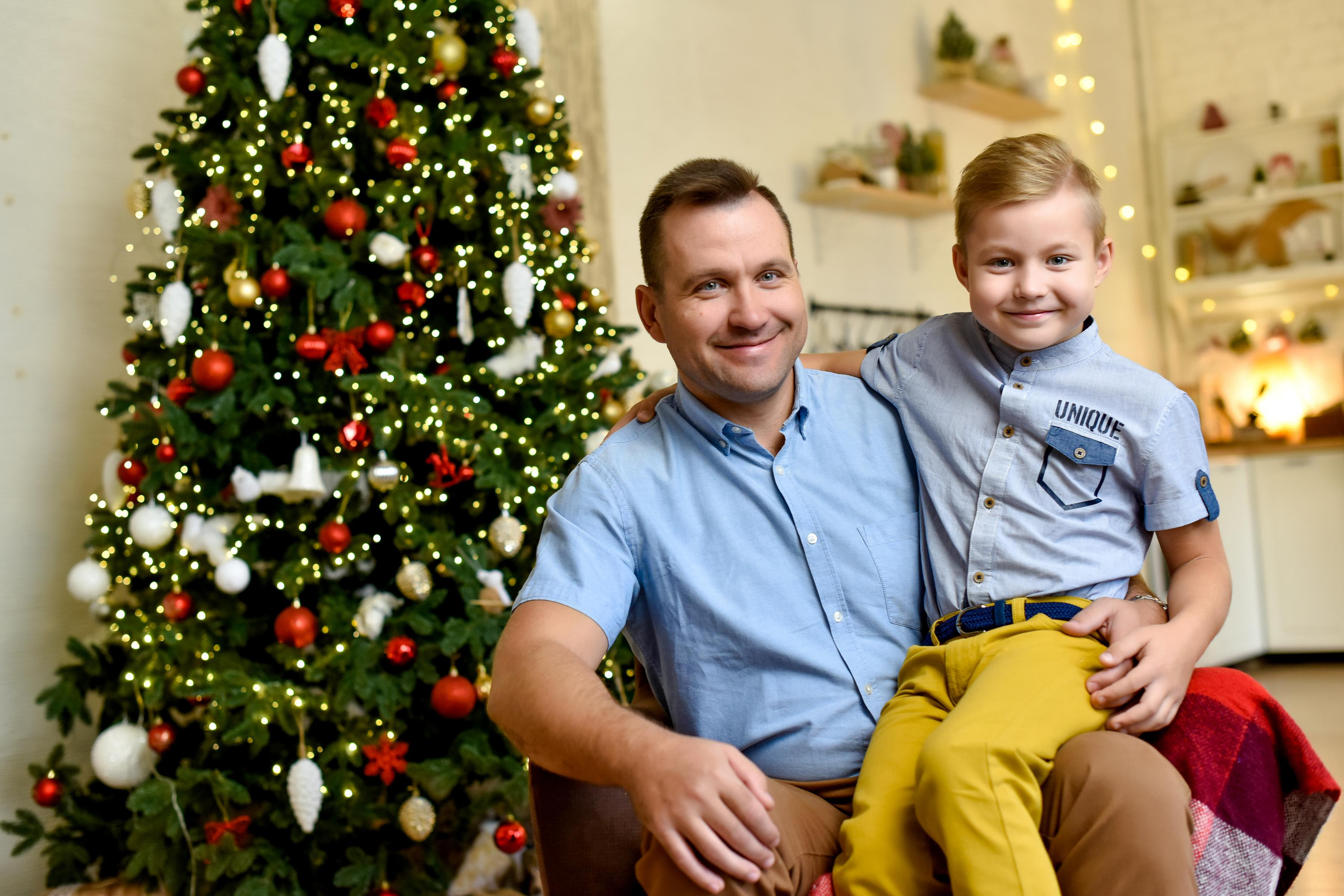 Счастливы вместе (Семья Юлии, новогодняя съемка)