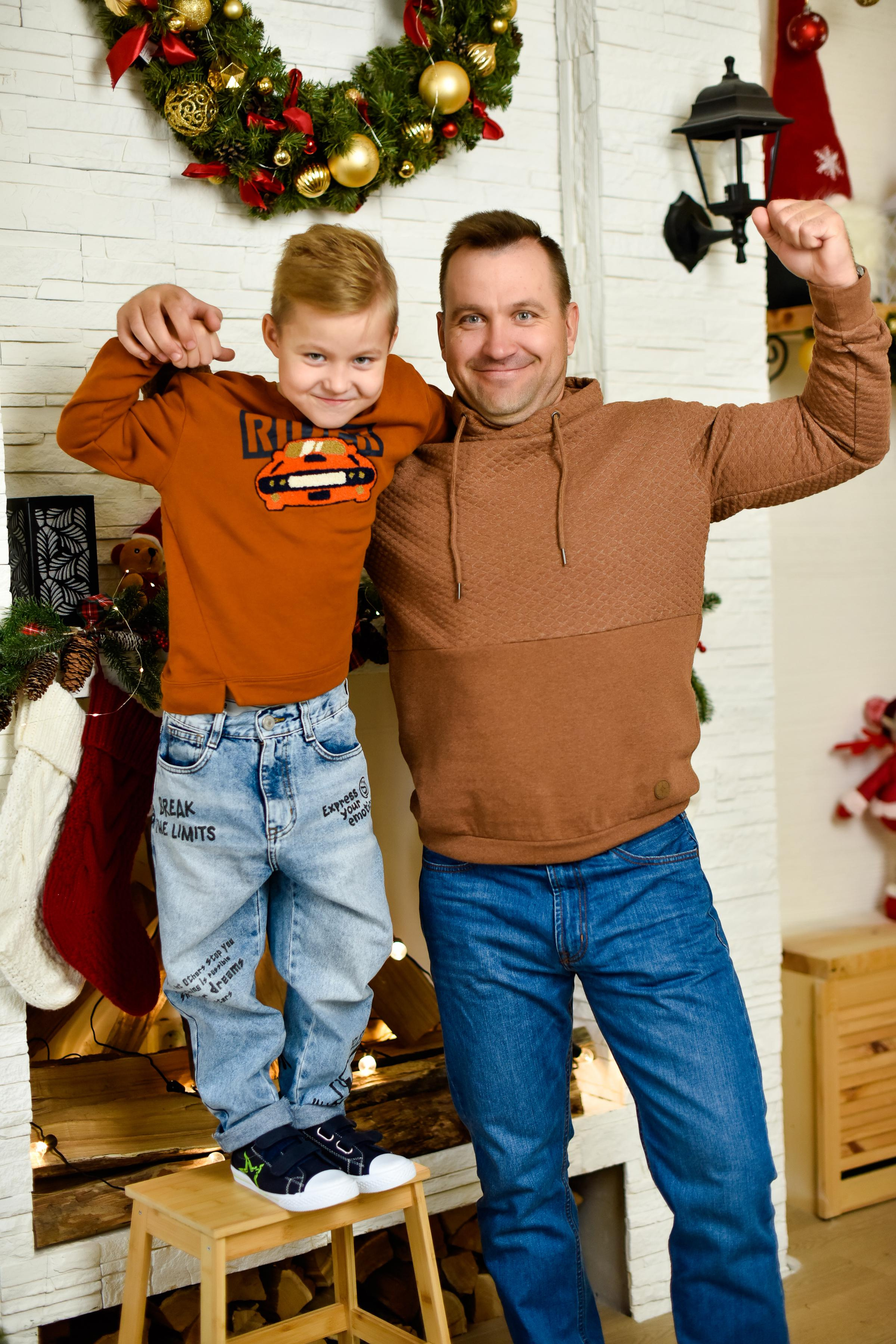 Счастливы вместе (Семья Юлии, новогодняя съемка)