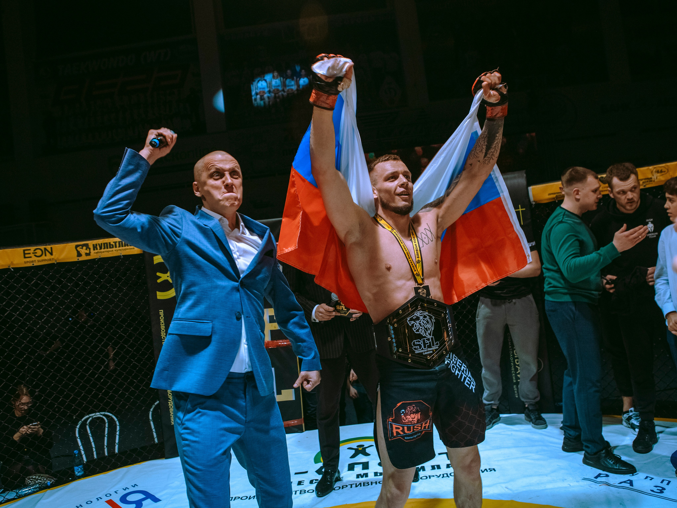 SFL 17 | Siberian Fighting League. Портретный фотограф в Москве Дарья Цезария