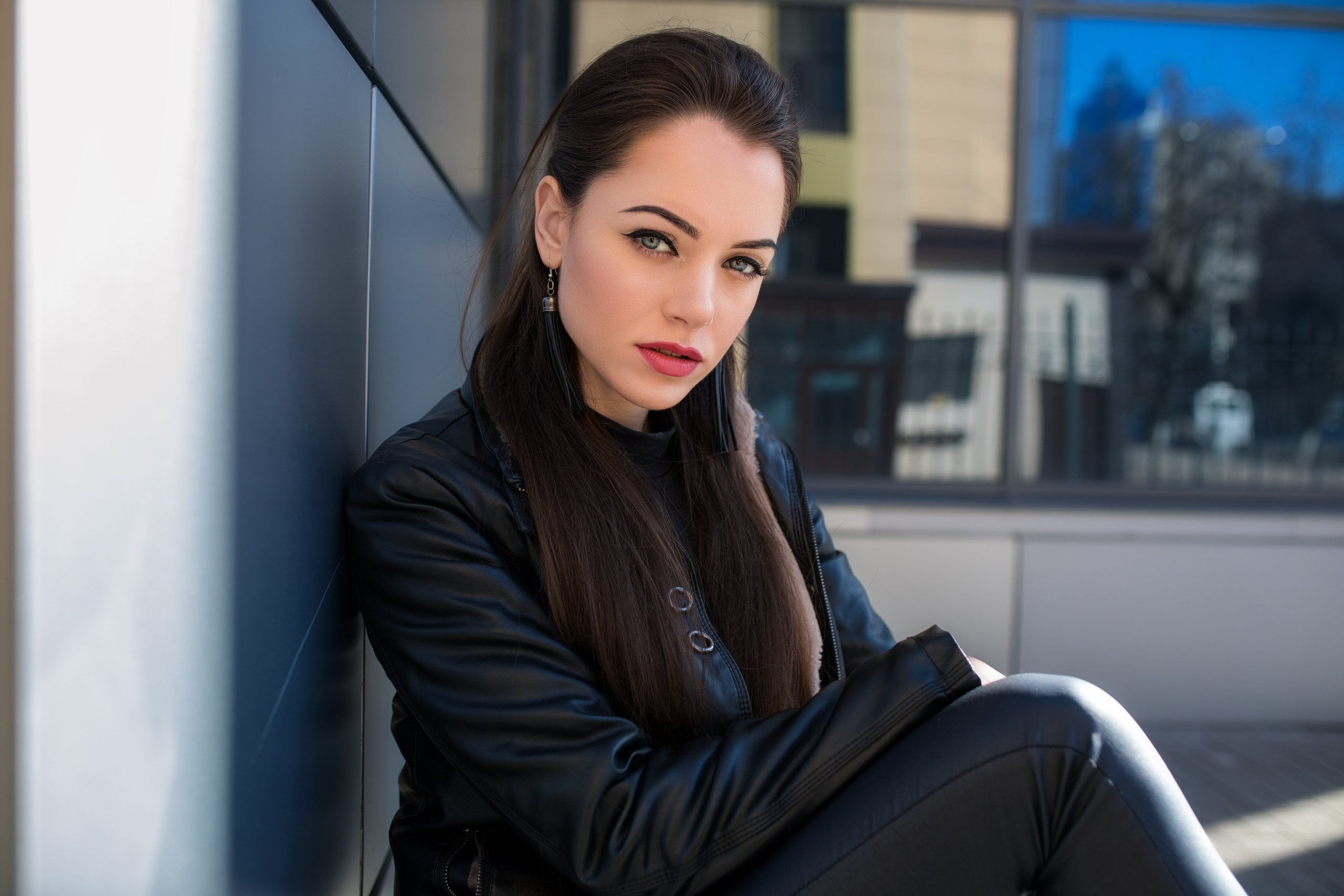 Весенняя съемка с Екатериной в парке и на улицах города для «себя»