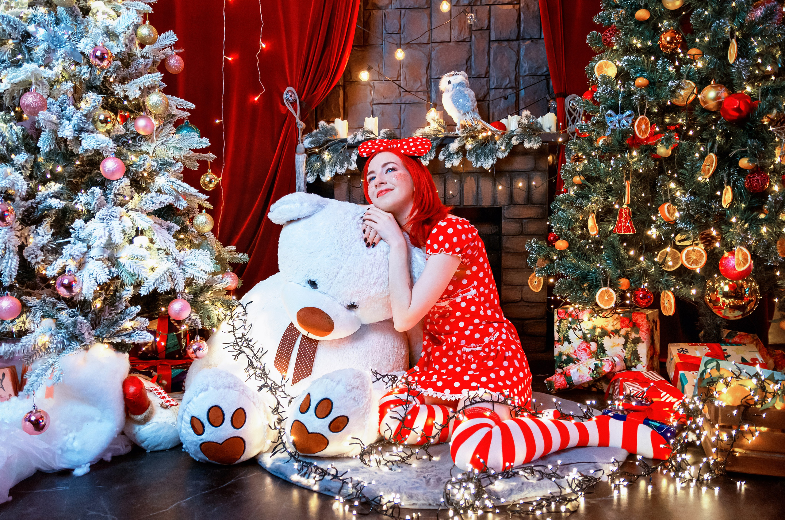 Новогодние яркие фотосессии. Фотографы для фотосессий в Новосибирске