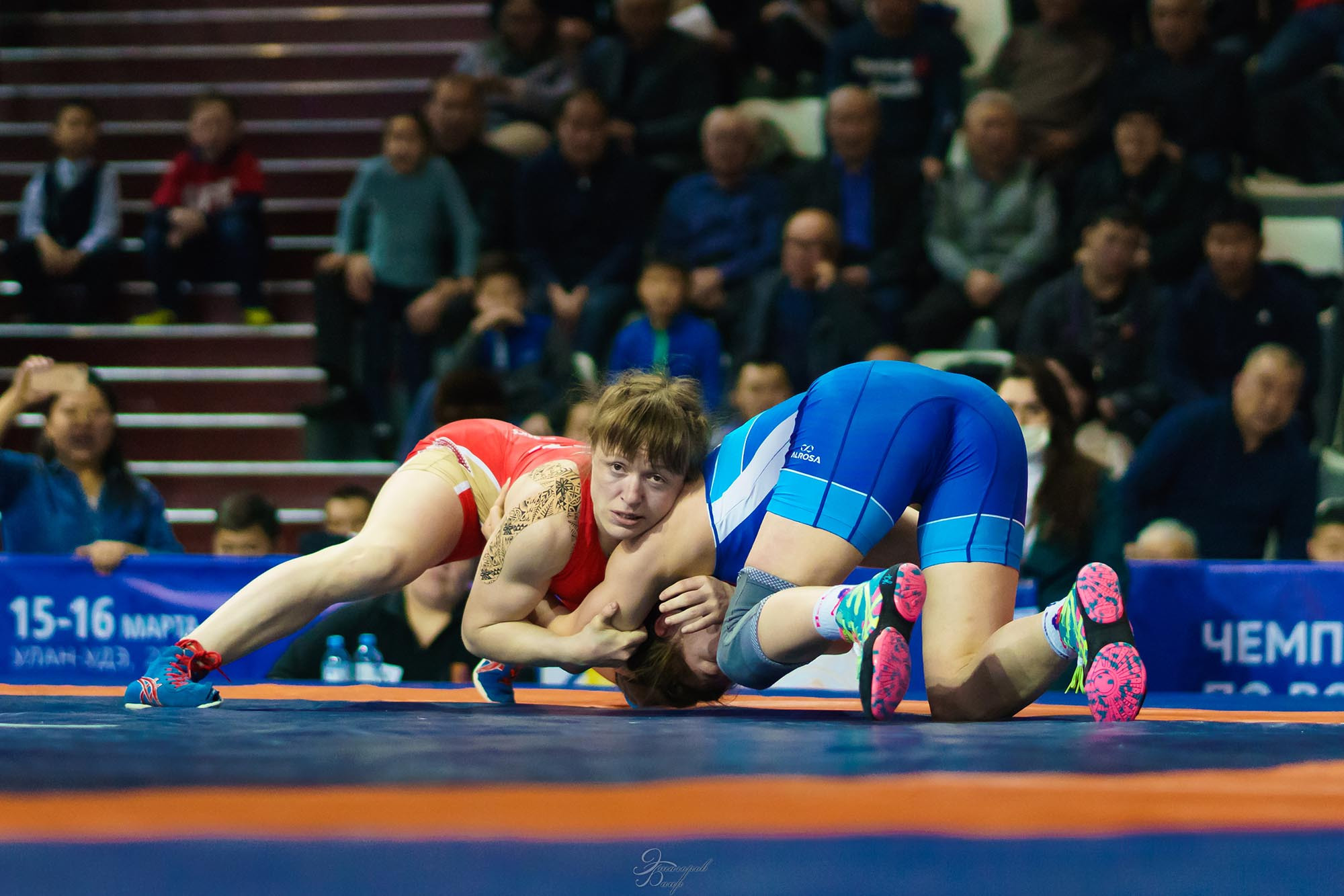 Чемпионат России по вольной борьбе среди женщин 2019. Фотограф Улан-Удэ Этагоров Баир