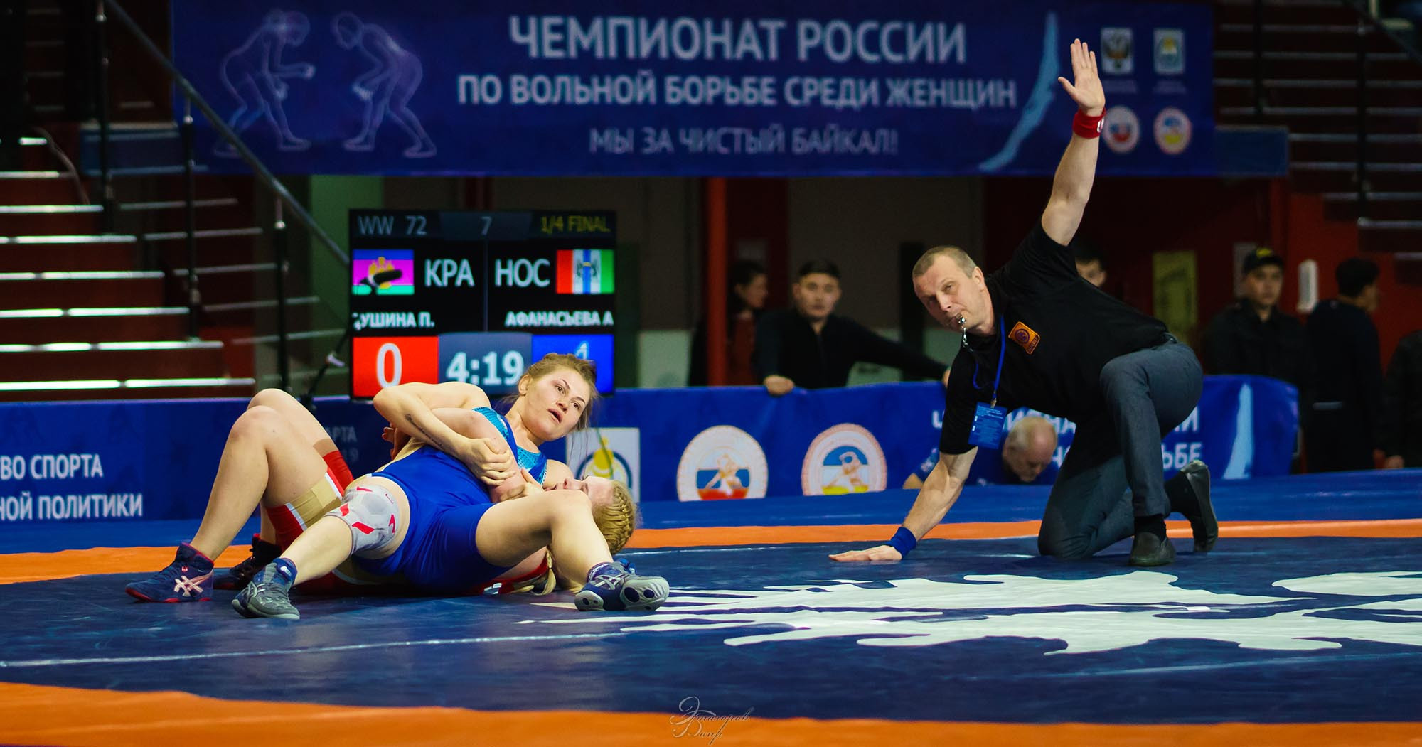 Чемпионат России по вольной борьбе среди женщин 2019. Фотограф Улан-Удэ Этагоров Баир