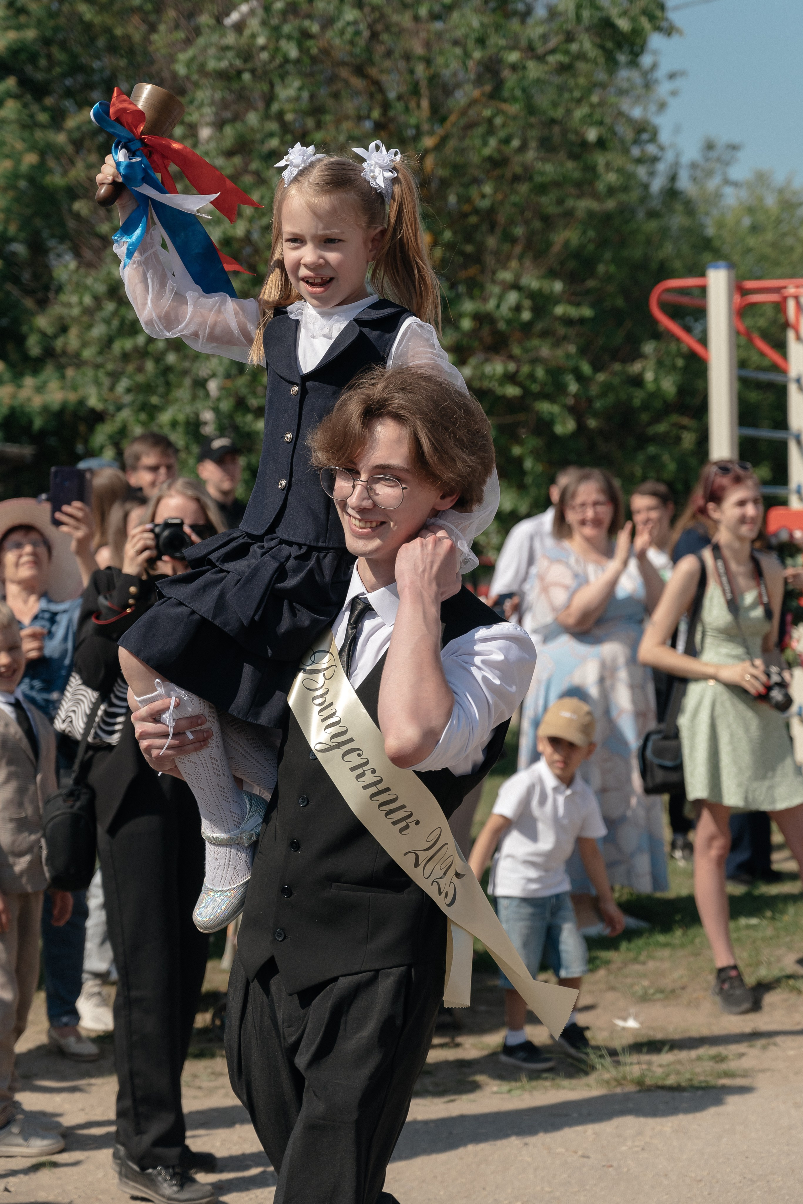 Фотосессия последний звонок