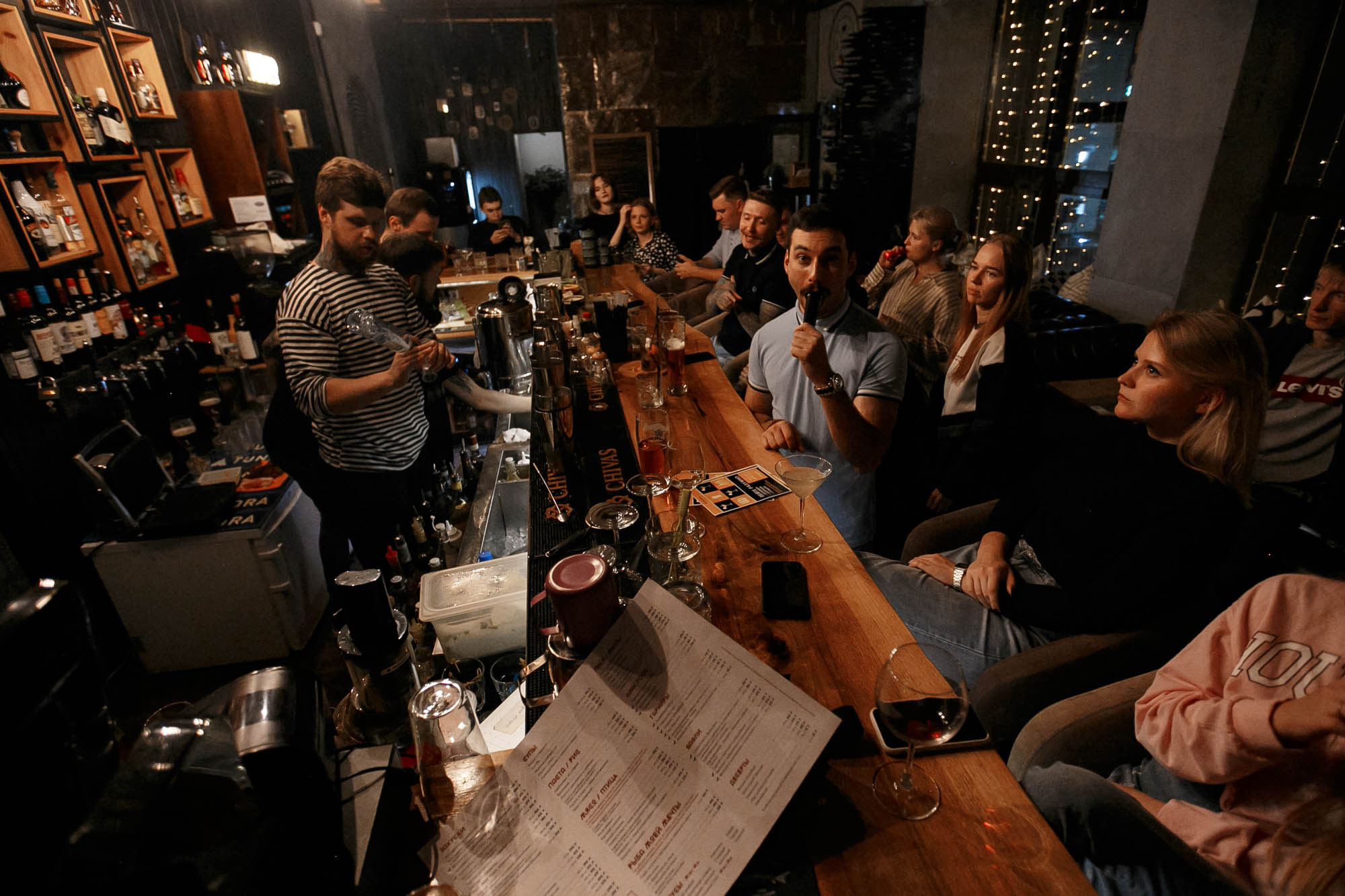 Репортаж: Guest Bartending / Егор и Кошман