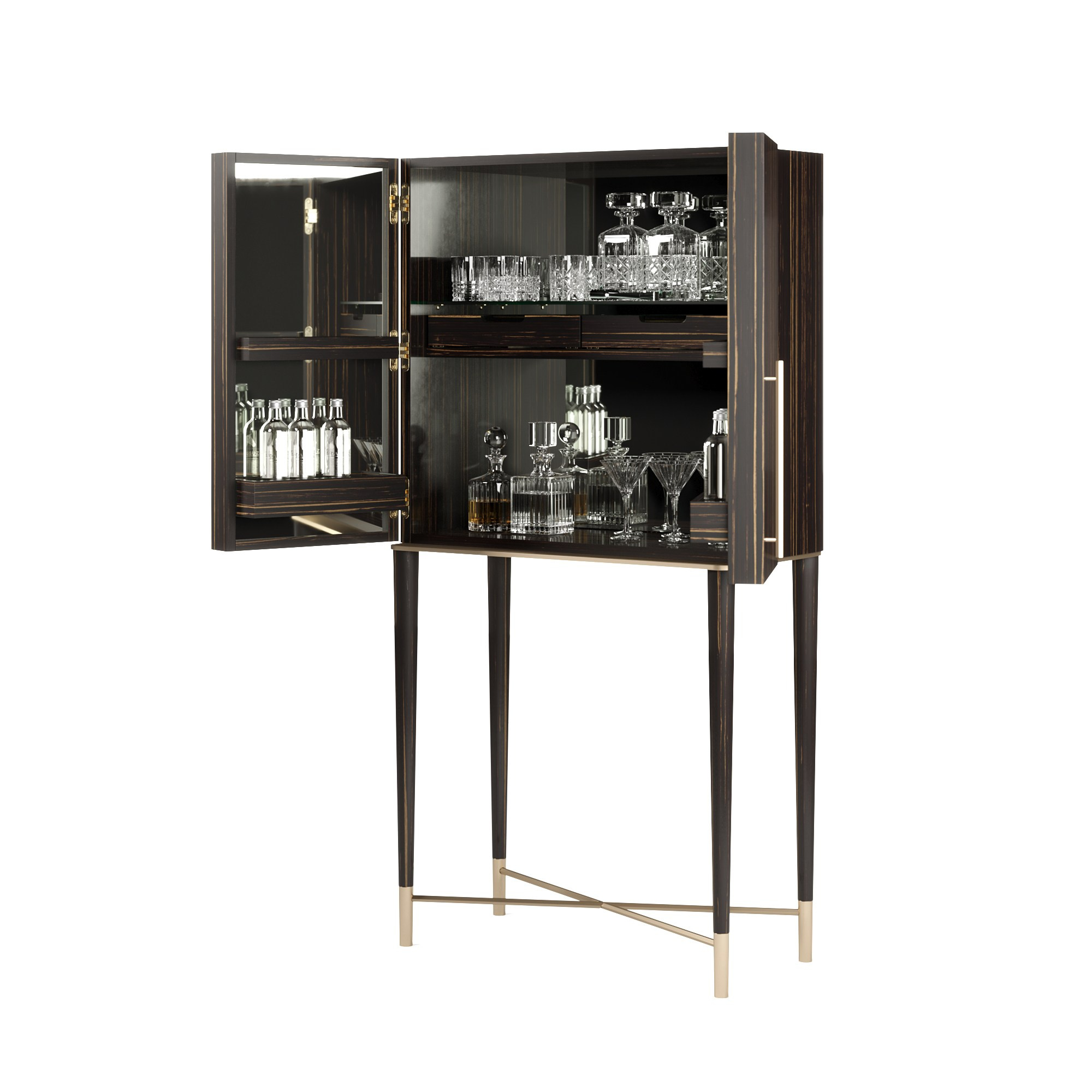 Мебель. 3D визуализация интерьера