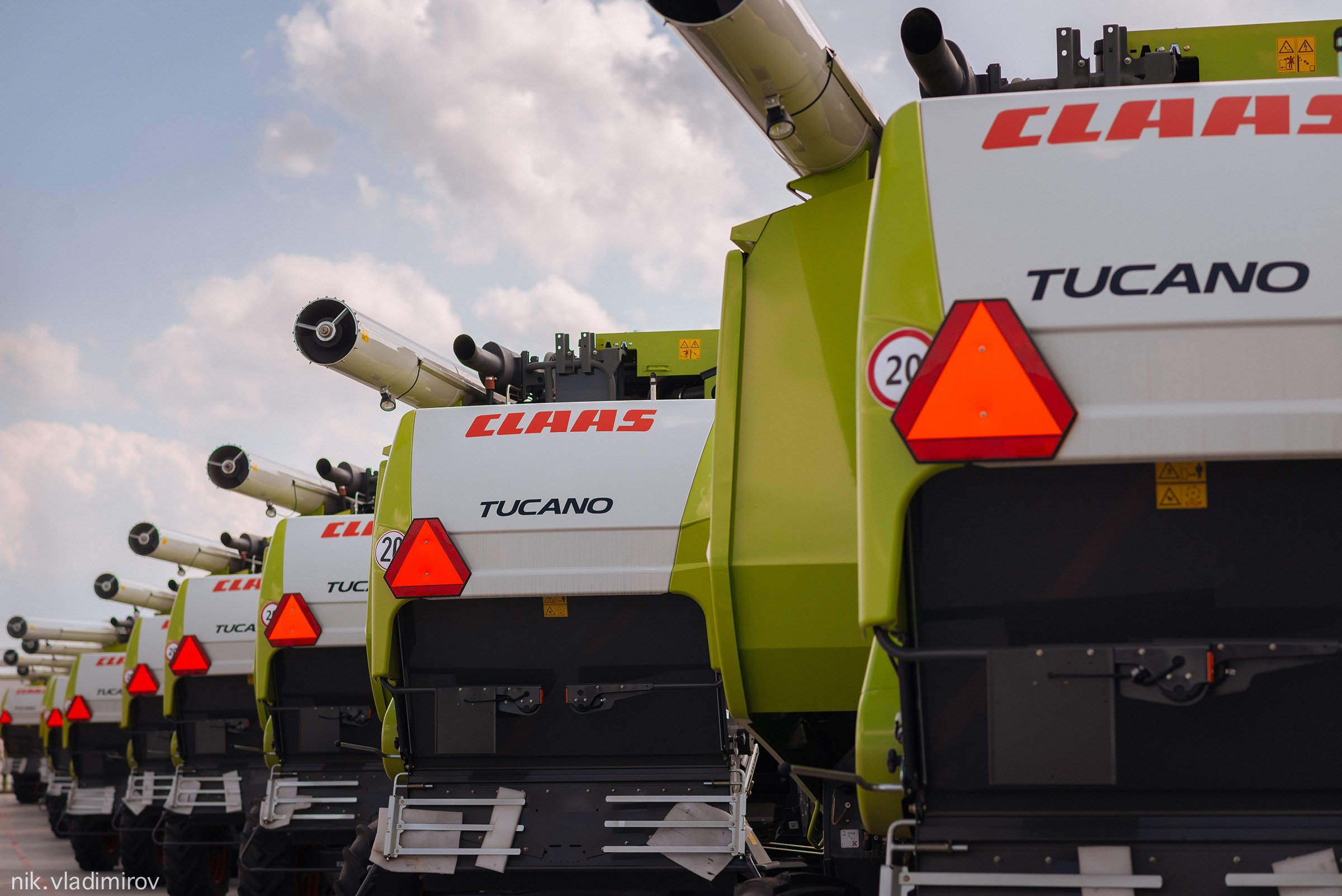 Семейный праздник на заводе «CLAAS». Фотограф Николай Владимиров