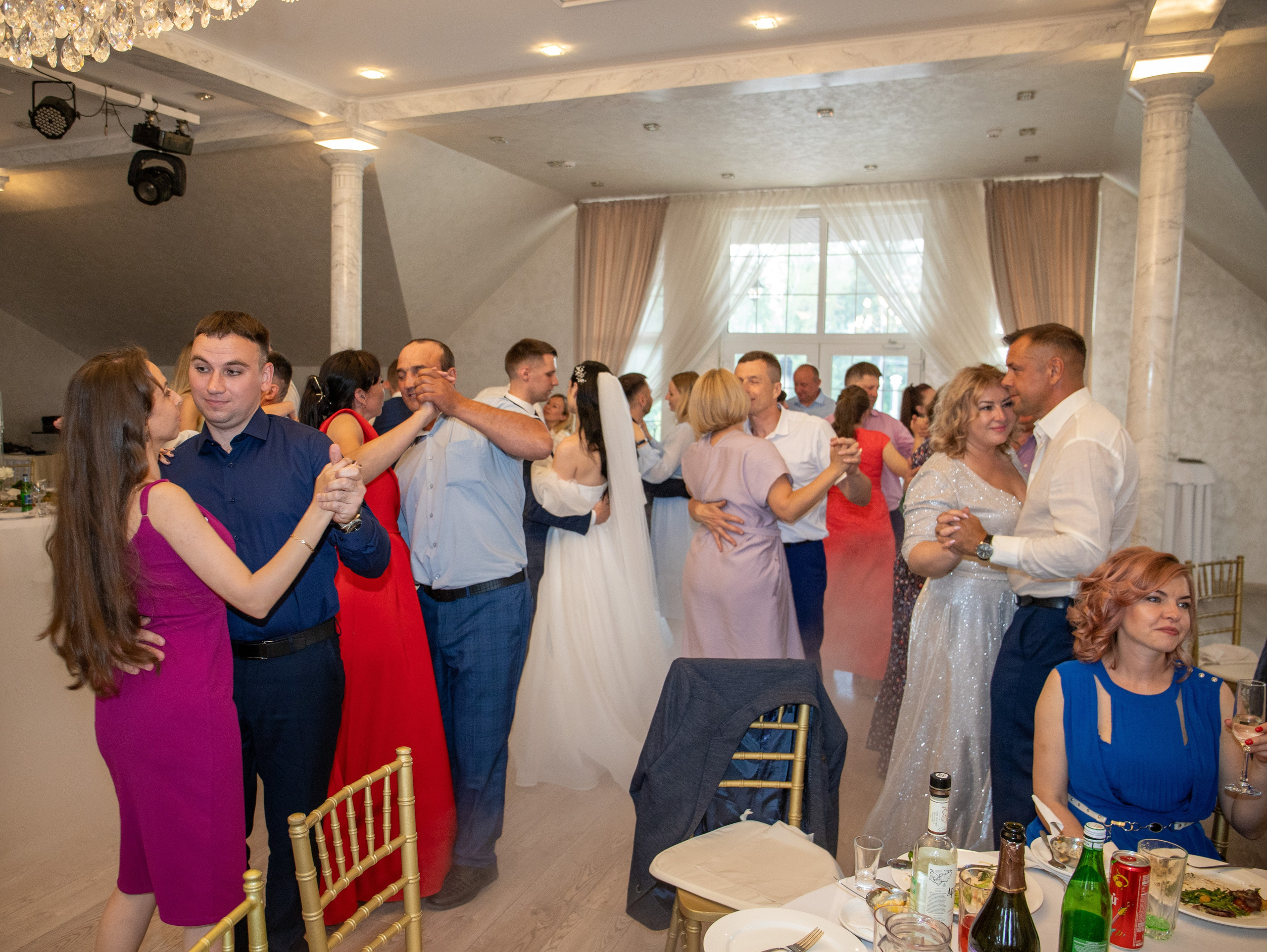 Свадебный банкет. Свадебный и семейный фотограф в Москве Мила Широких