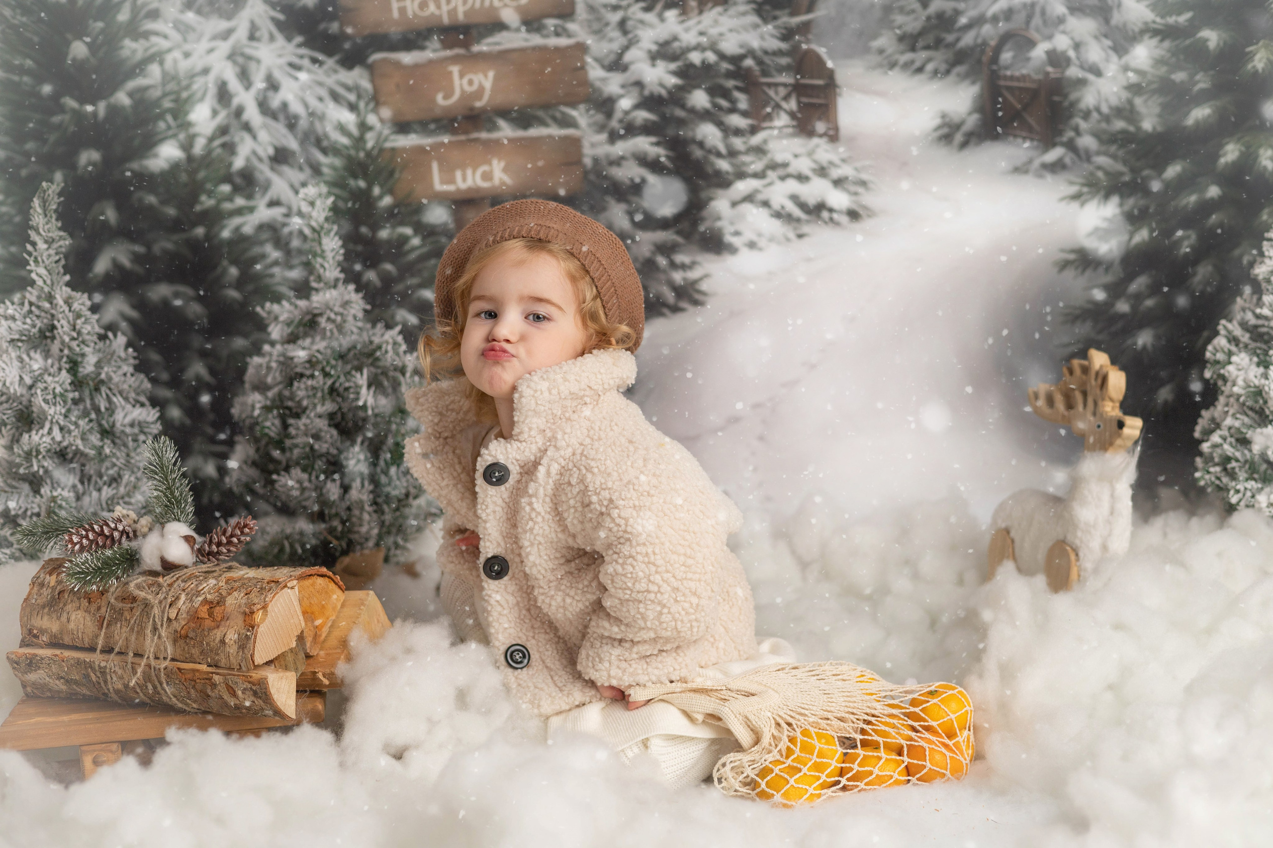 «Лесная опушка». «Вкадре» — фотосессия новорожденных Тула | детский фотограф в Туле