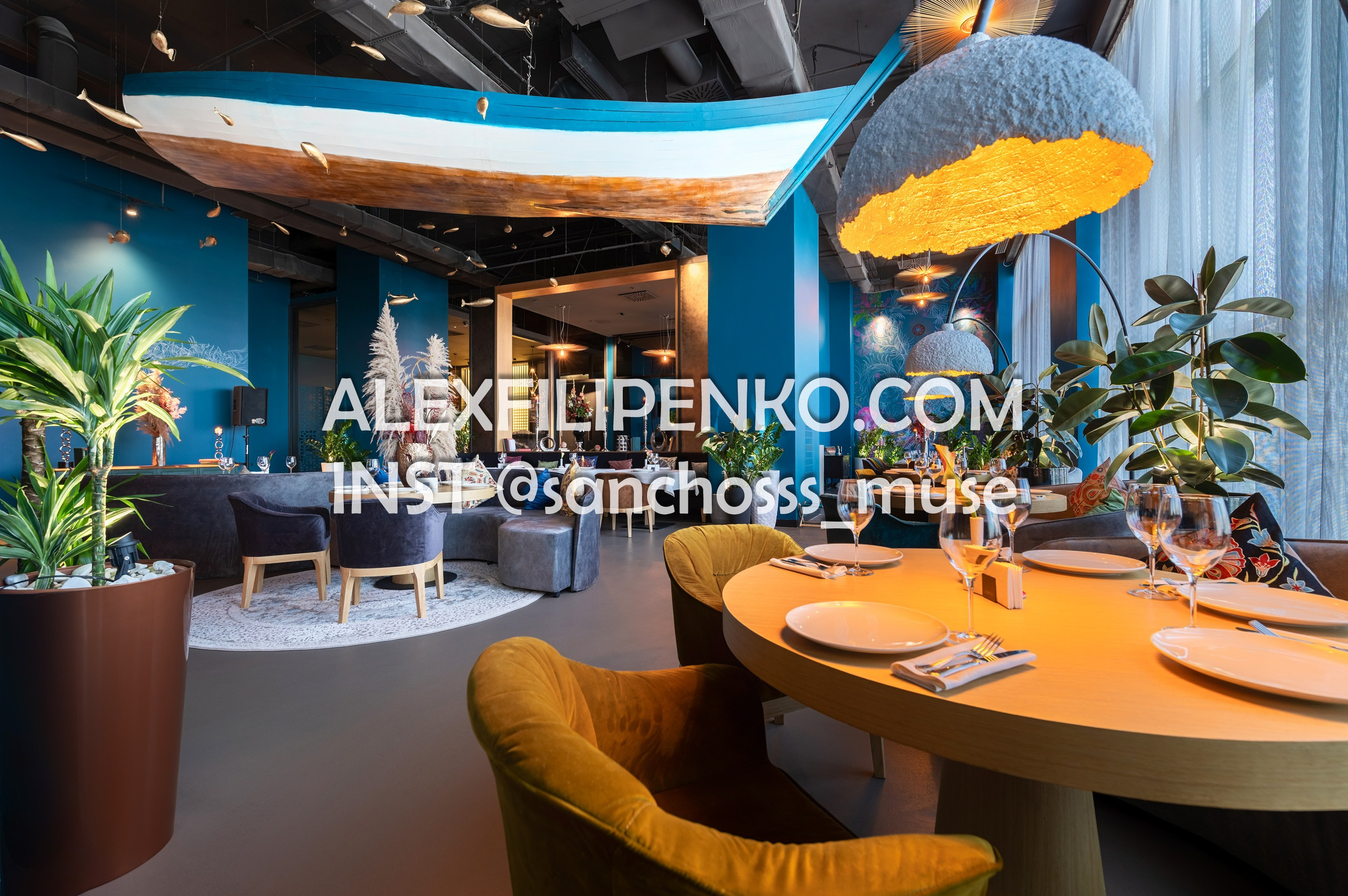 Ресторан Once. Фотограф интерьера недвижимости и архитектуры в Астане