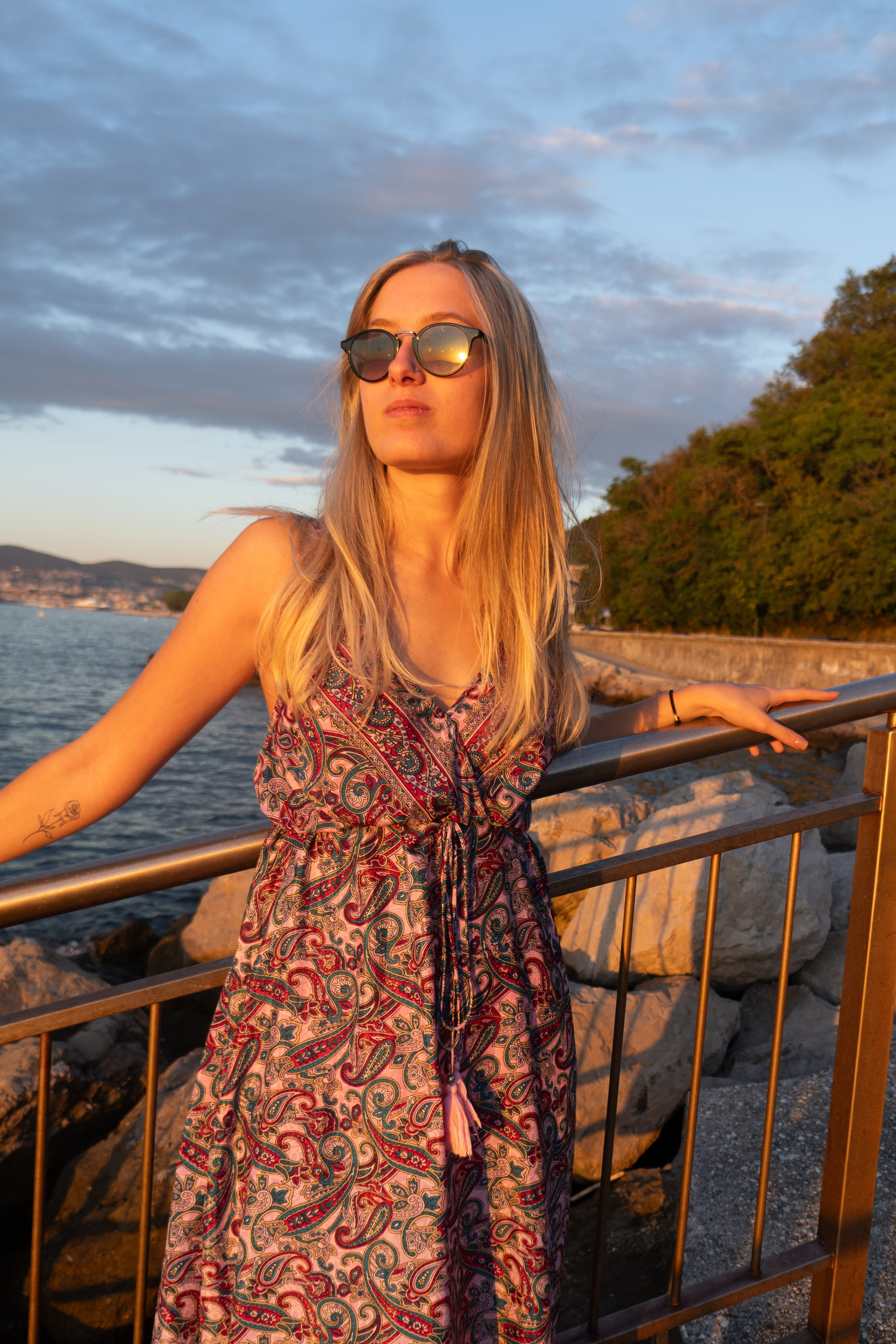 Photoshooting al mare, 2 amiche 