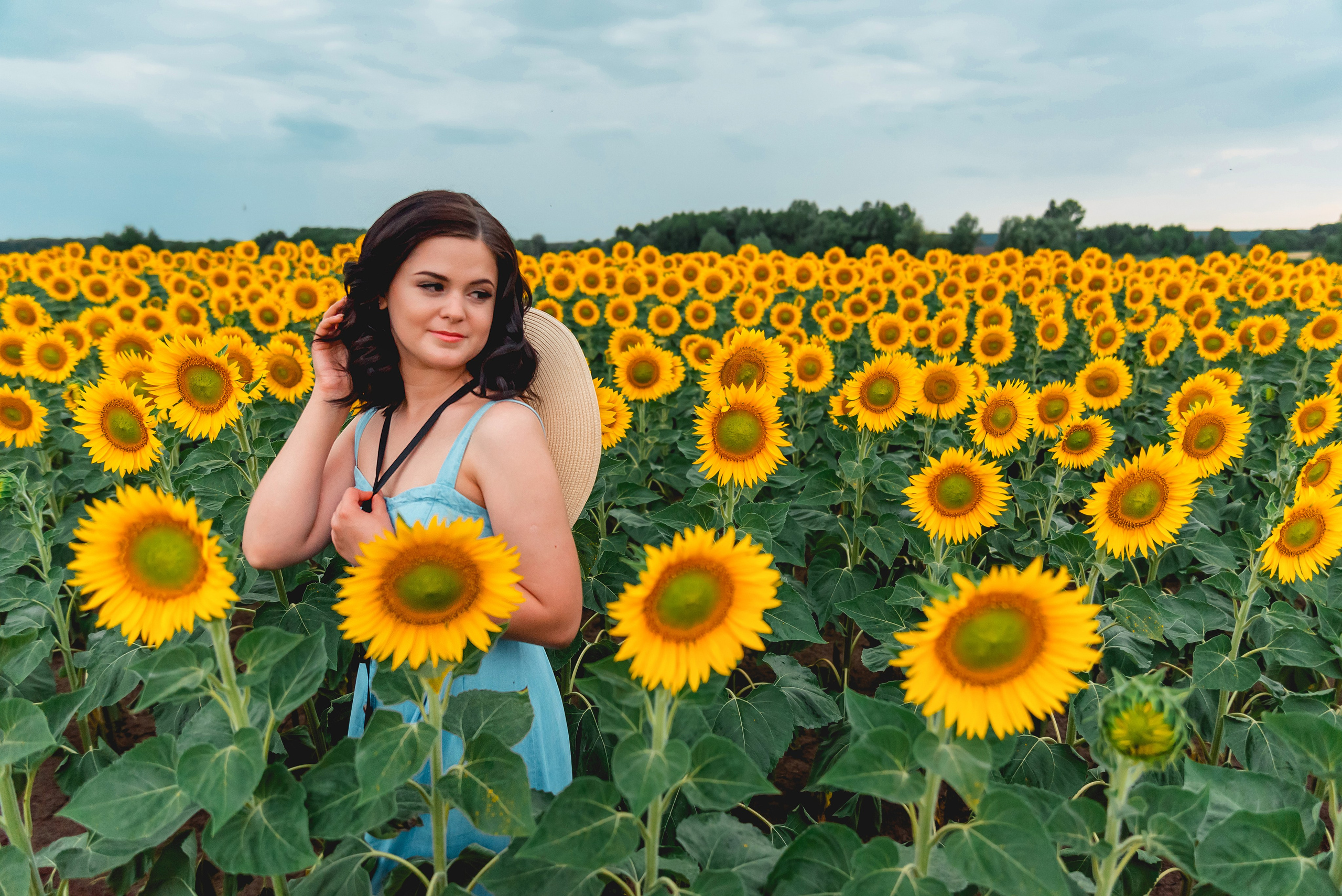 В ПОДСОЛНУХАХ. Семейный фотограф в Барнауле