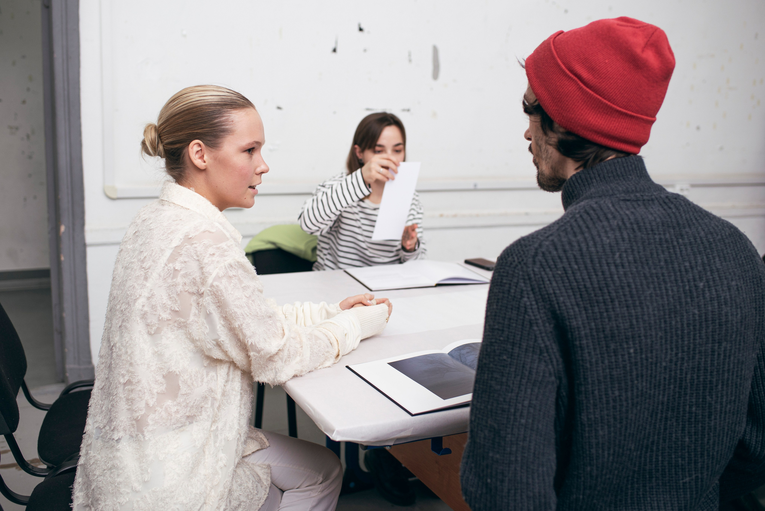 Вечер фото книг в Школе Дизайна. Фотограф в Москве Алейникова Евгения