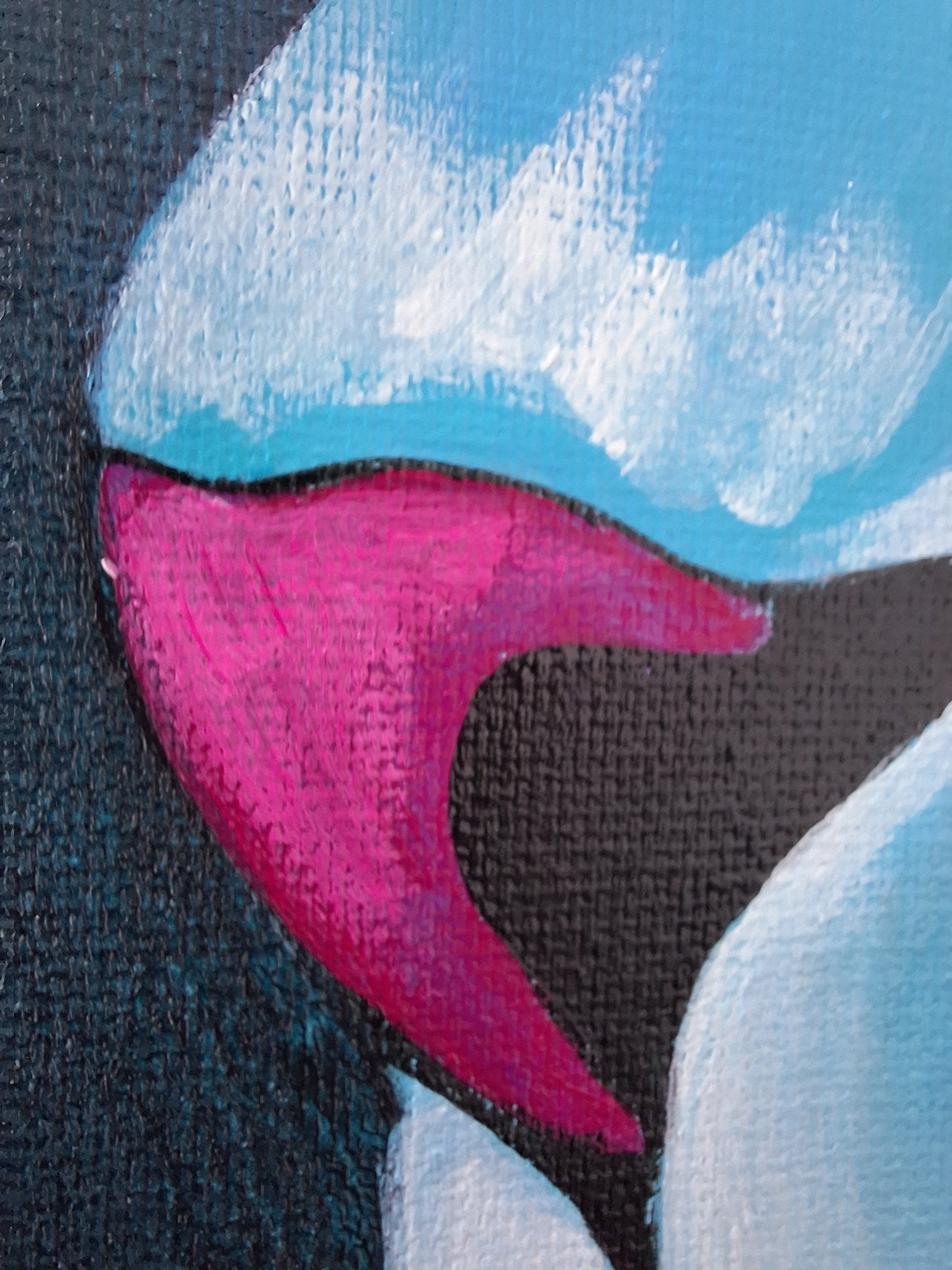 ДВИЖЕНИЕ К ЦЕЛИ. Художник Анастасия Кисткина, Петербург