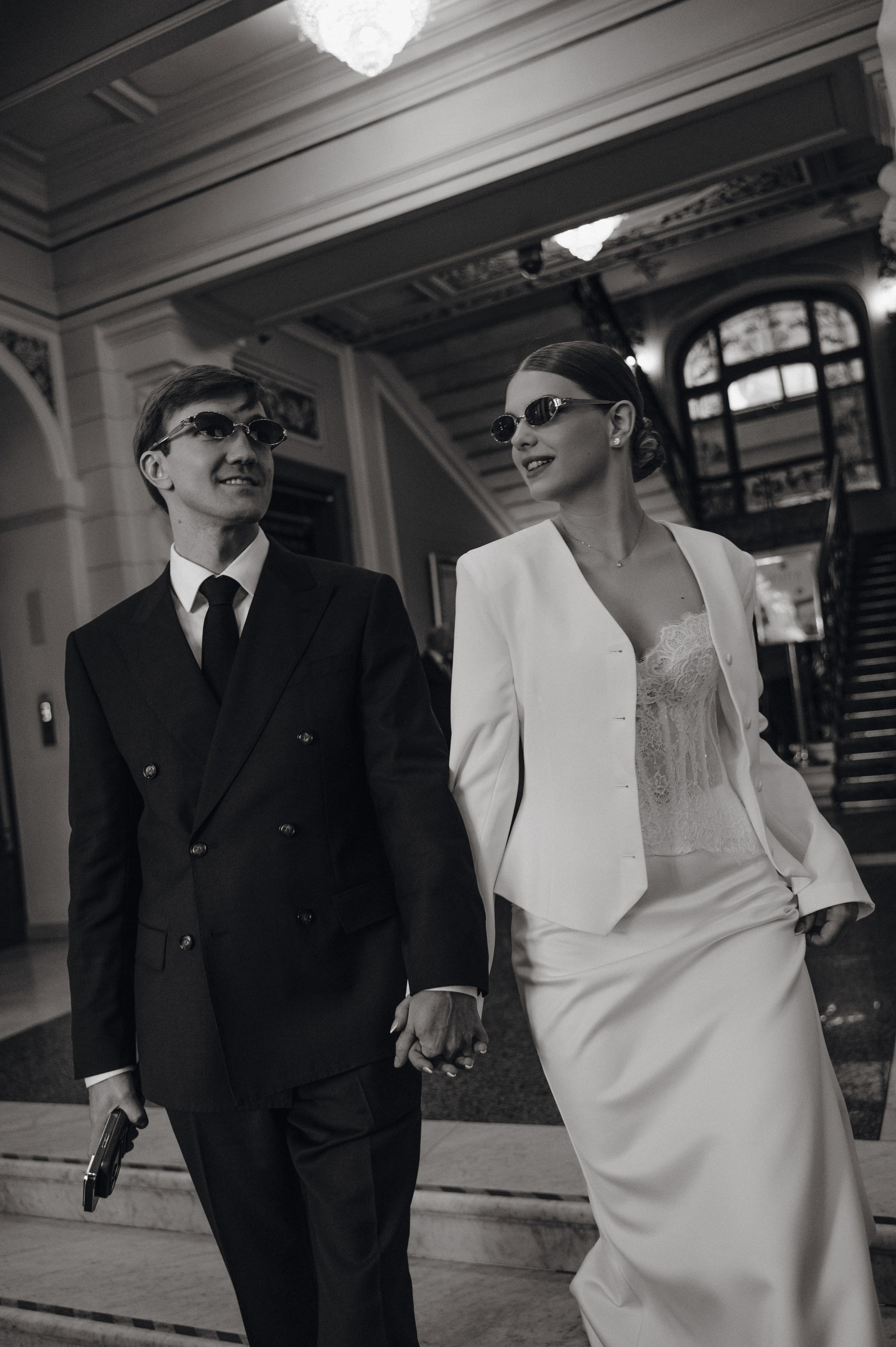 Дмитрий и Луиза. Гостиница Националь и ресторан Белуга. Свадебный фотограф Москва и Санкт-Петербург. Анастасия Чудина