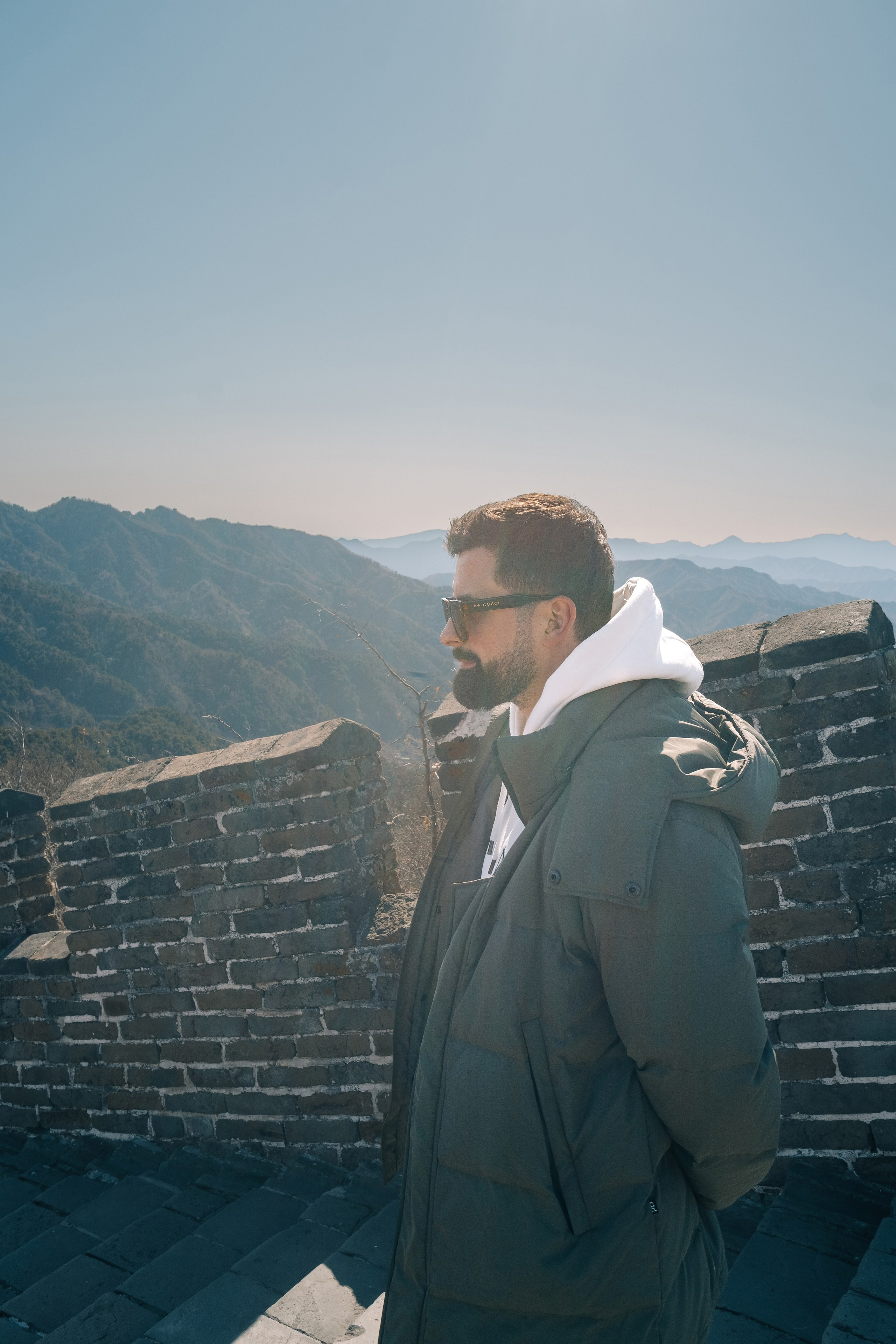 Photoshoot on the Great Wall of China