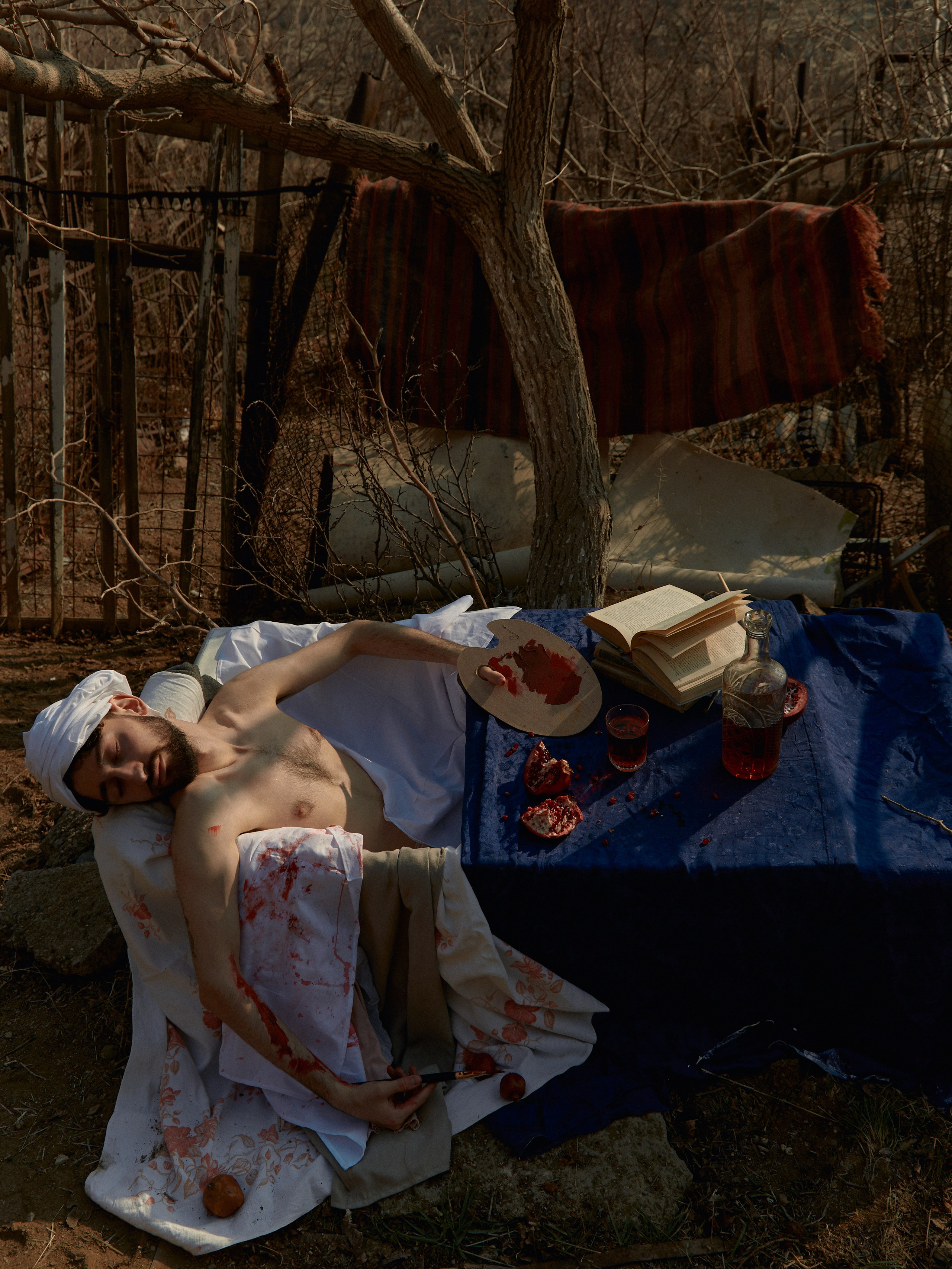 Интерпретация картины «Смерть Марата». Egor Plakhotin Photography