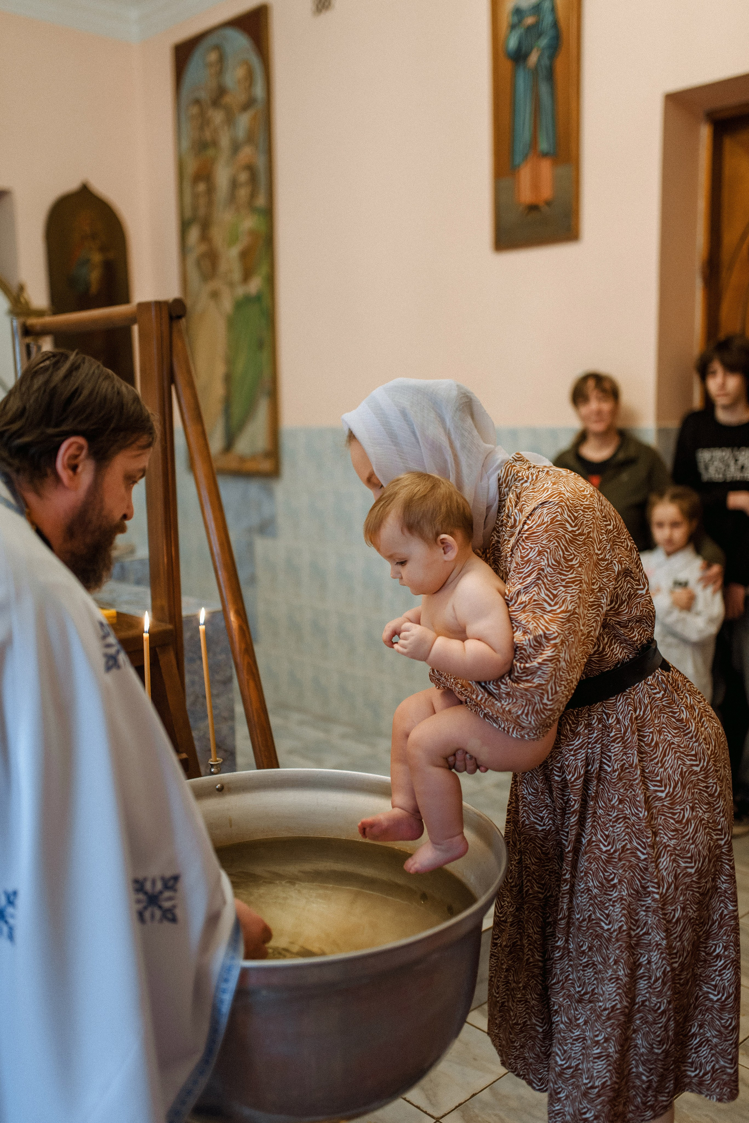 Крещение Евы. Семейный документальный фотограф в Волгограде Мариэта Додина
