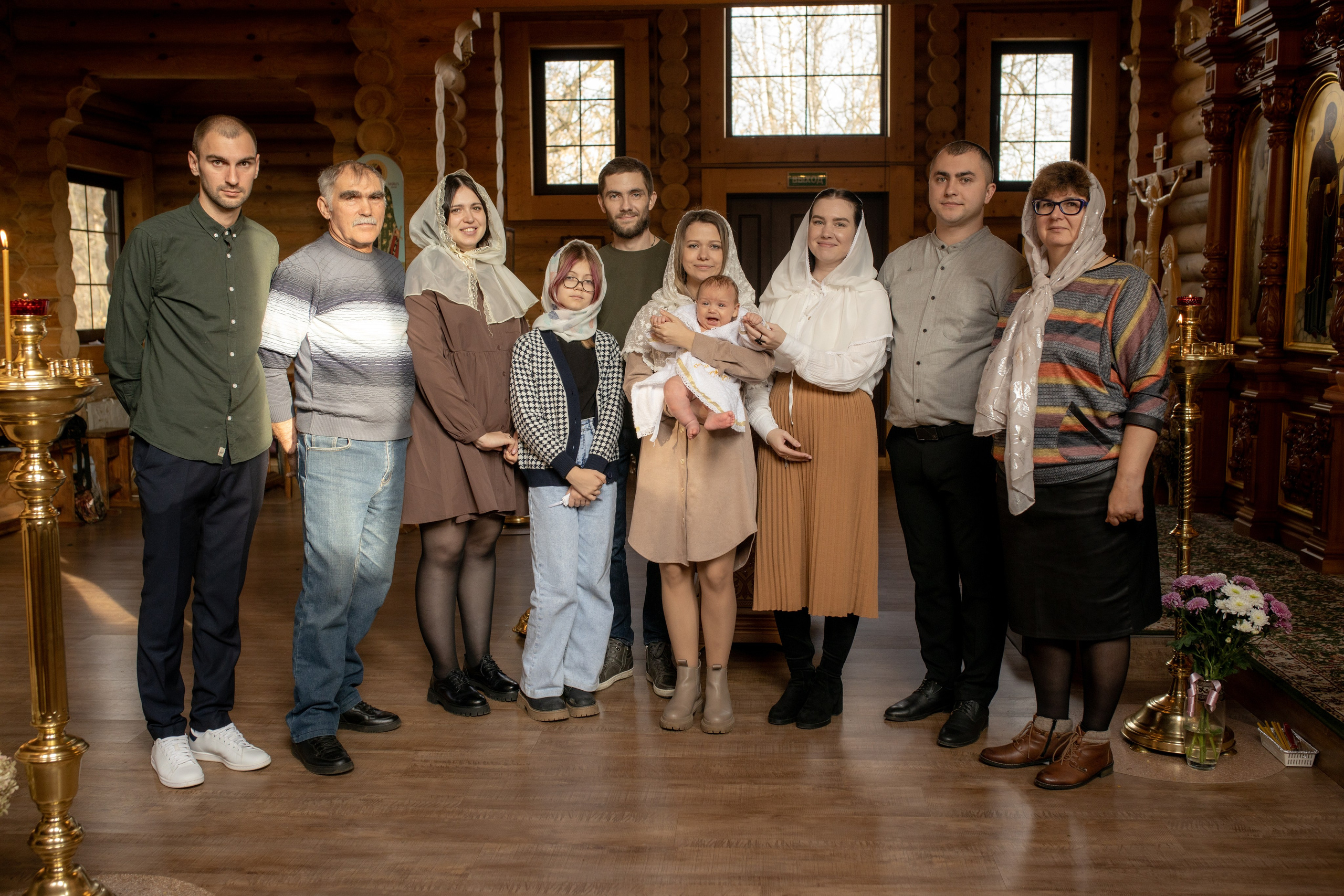 Таинство крещения Марка. Фотограф в Железнодорожном и Балашихе